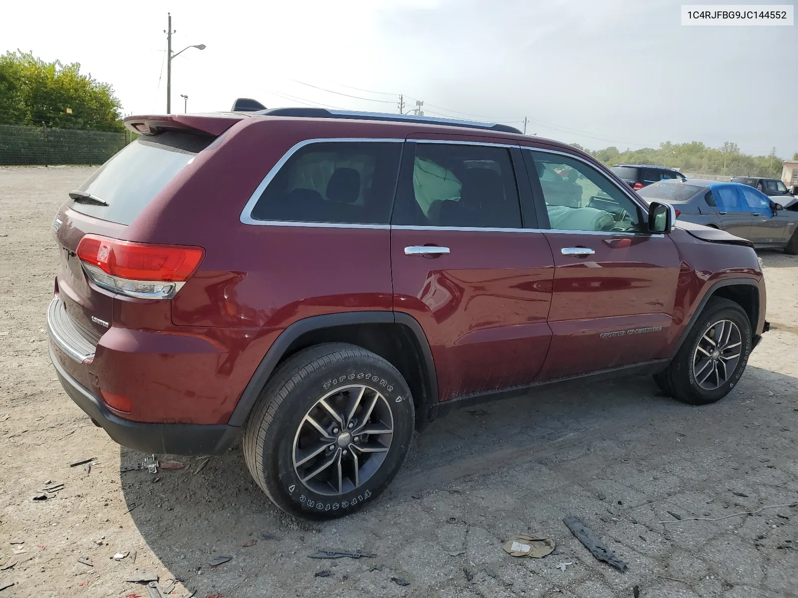 2018 Jeep Grand Cherokee Limited VIN: 1C4RJFBG9JC144552 Lot: 67047444