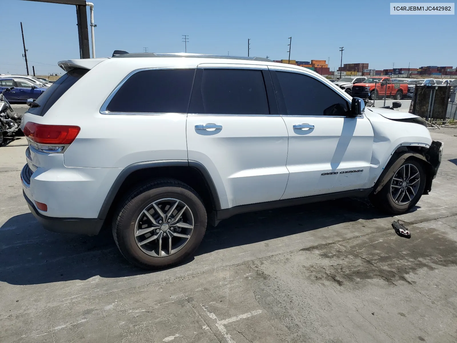 2018 Jeep Grand Cherokee Limited VIN: 1C4RJEBM1JC442982 Lot: 67069424