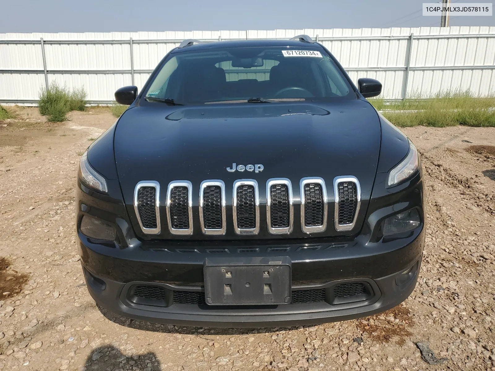 2018 Jeep Cherokee Latitude Plus VIN: 1C4PJMLX3JD578115 Lot: 67120734