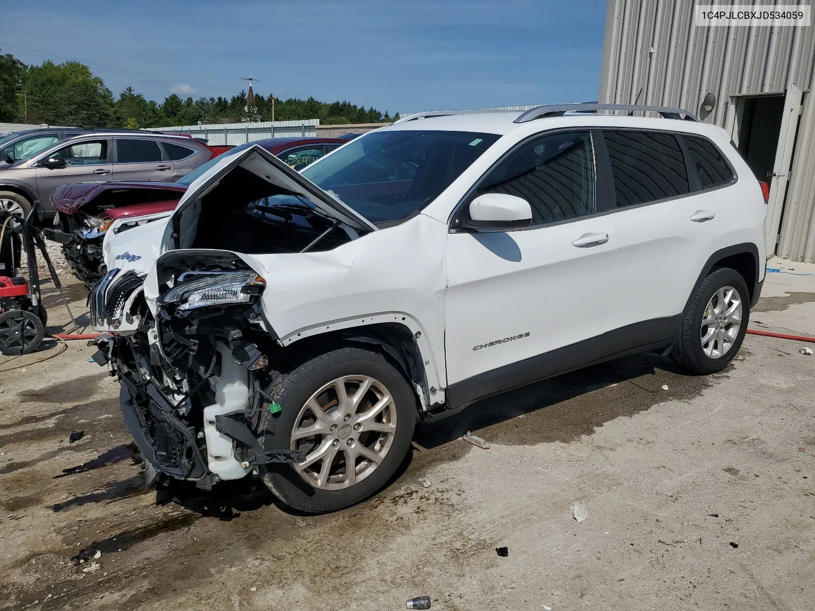 1C4PJLCBXJD534059 2018 Jeep Cherokee Latitude