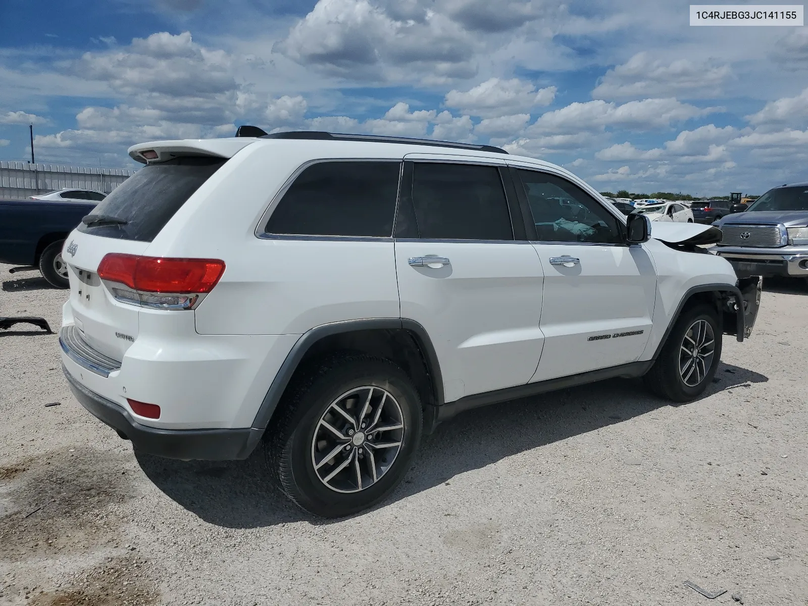 1C4RJEBG3JC141155 2018 Jeep Grand Cherokee Limited