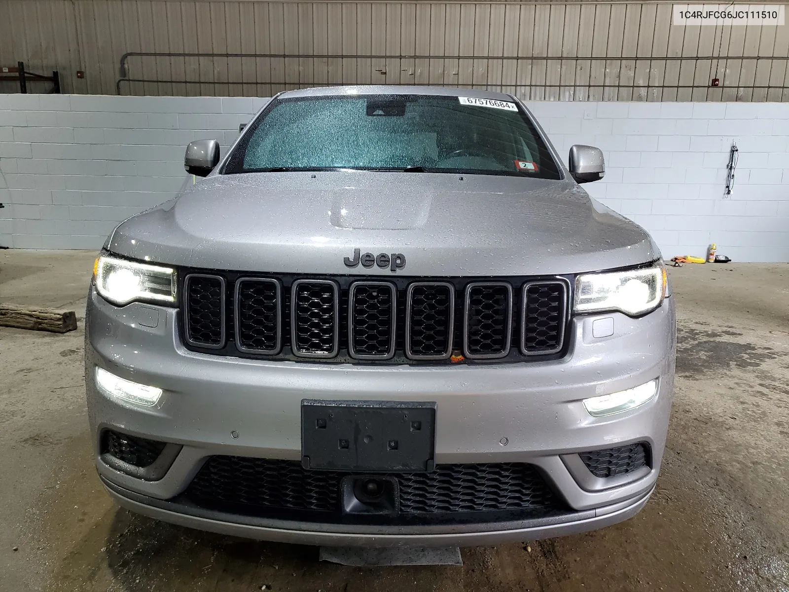 1C4RJFCG6JC111510 2018 Jeep Grand Cherokee Overland