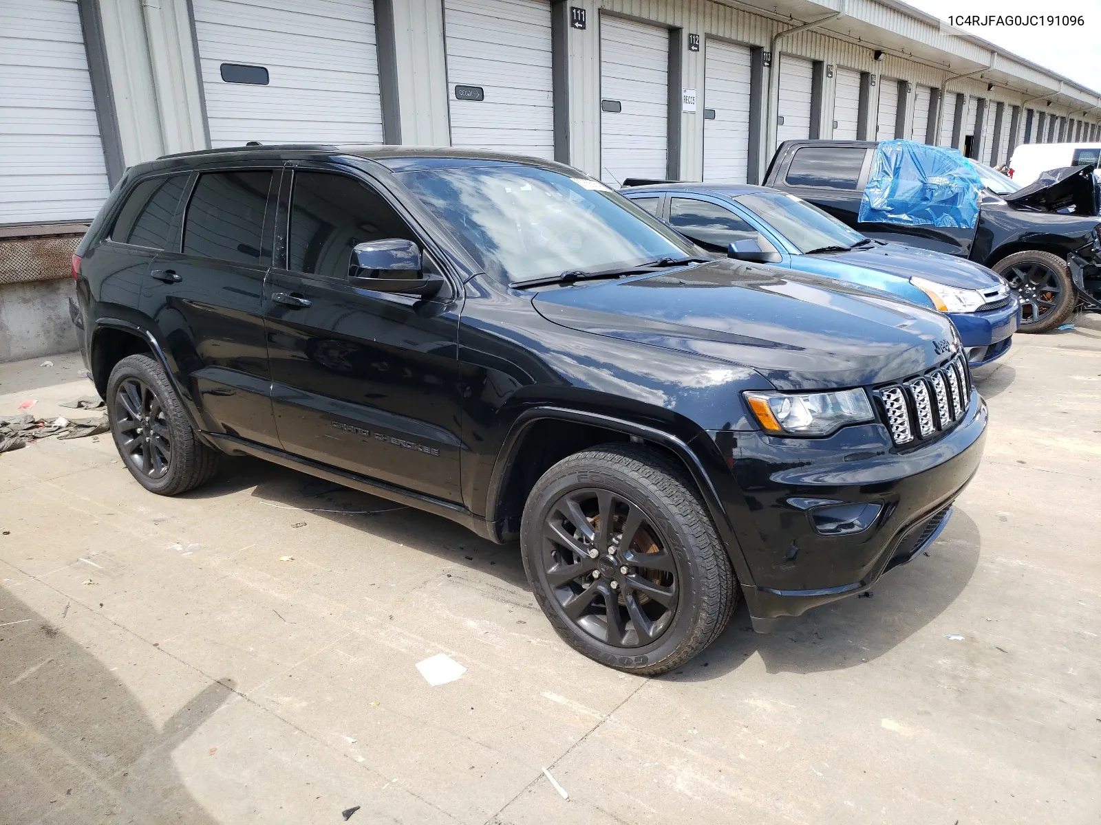 2018 Jeep Grand Cherokee Laredo VIN: 1C4RJFAG0JC191096 Lot: 67655054