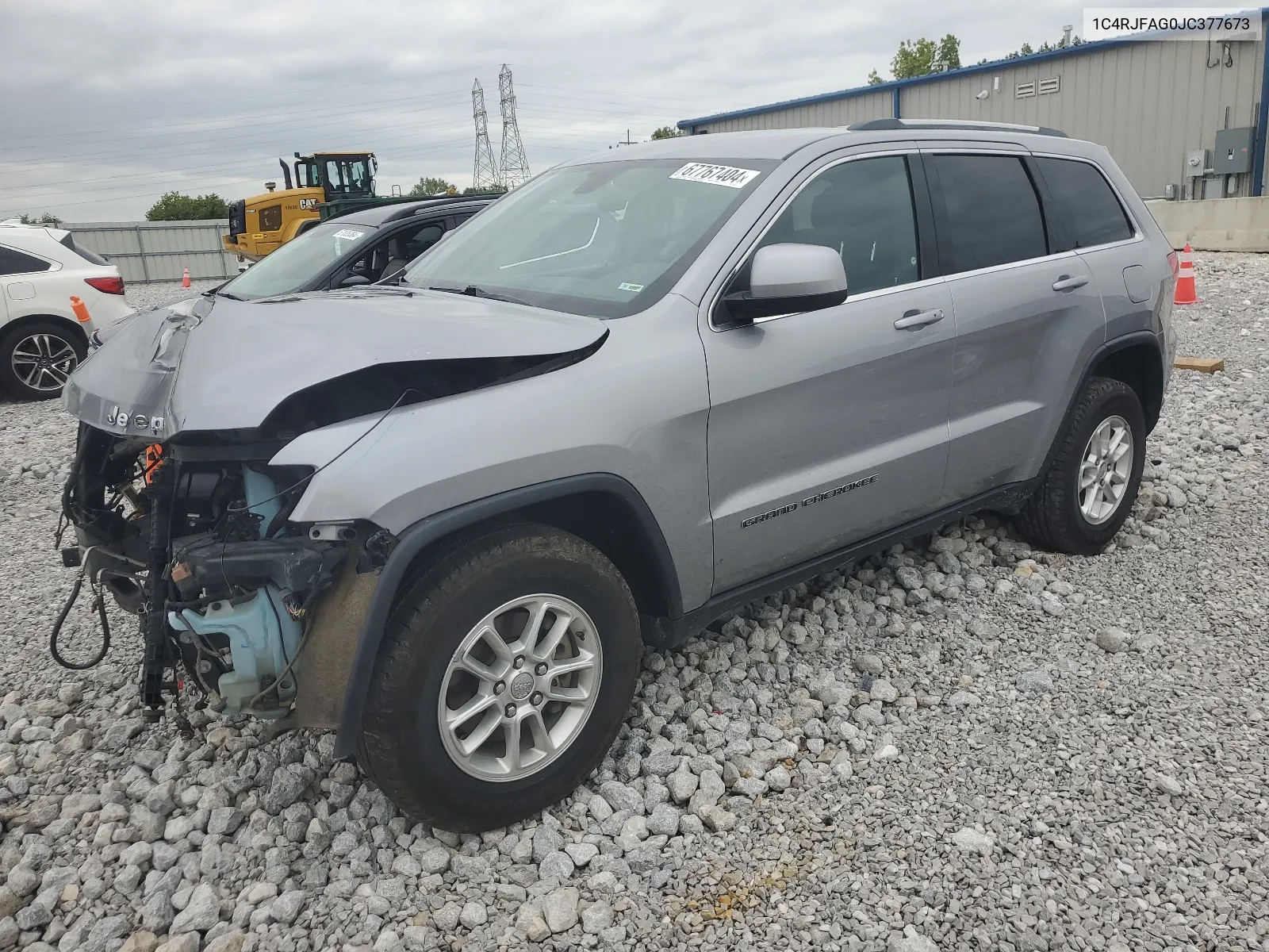 2018 Jeep Grand Cherokee Laredo VIN: 1C4RJFAG0JC377673 Lot: 67767404