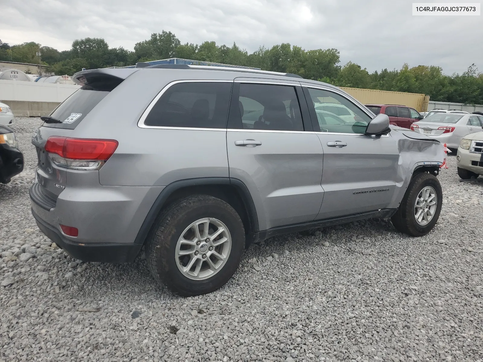 2018 Jeep Grand Cherokee Laredo VIN: 1C4RJFAG0JC377673 Lot: 67767404