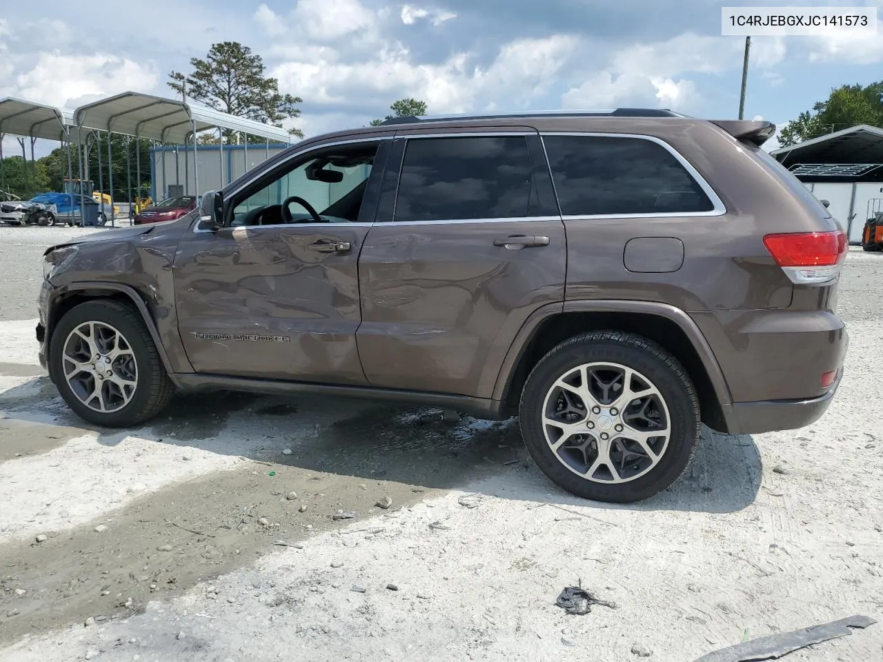 2018 Jeep Grand Cherokee Limited VIN: 1C4RJEBGXJC141573 Lot: 67823514