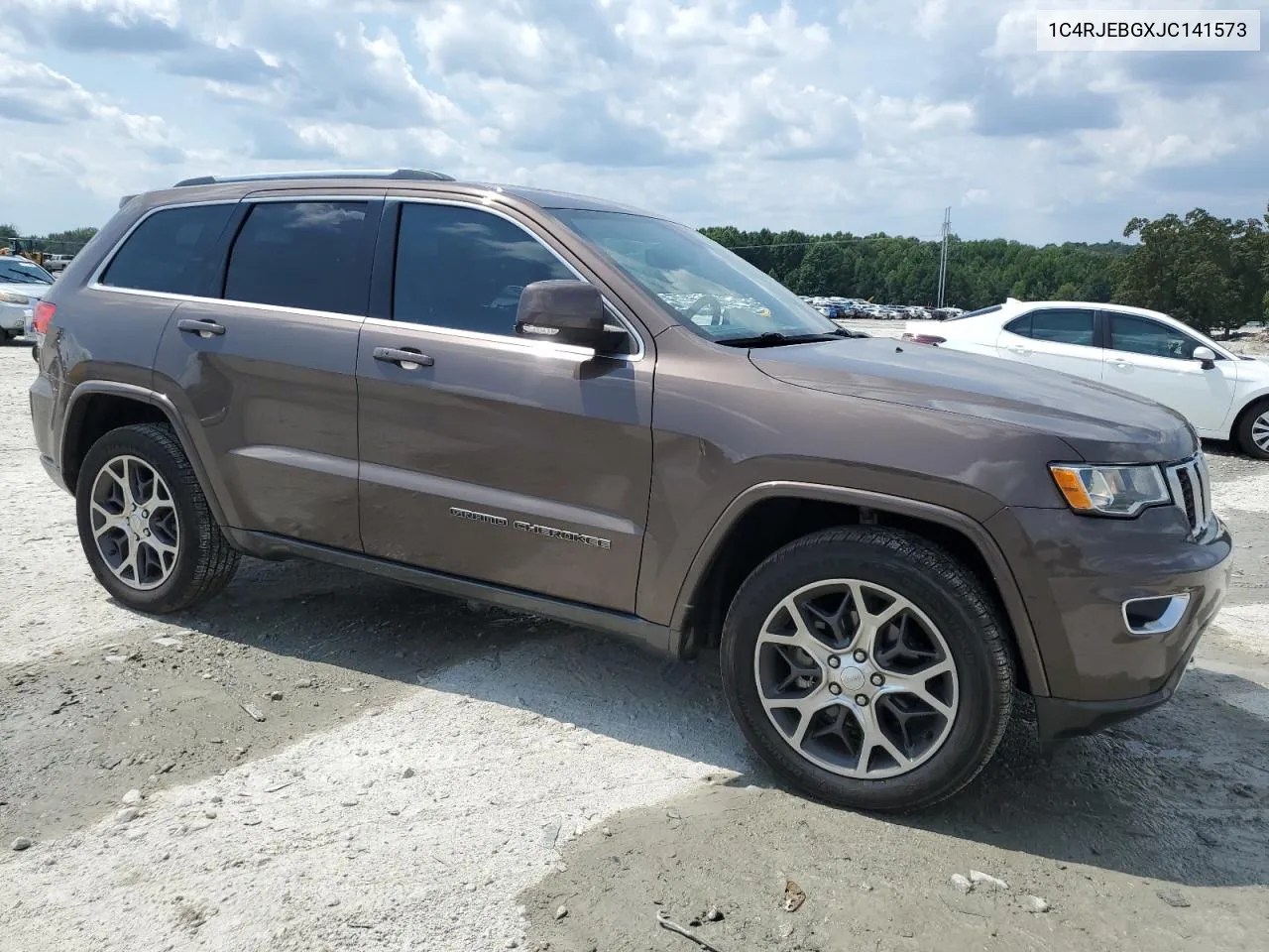 2018 Jeep Grand Cherokee Limited VIN: 1C4RJEBGXJC141573 Lot: 67823514