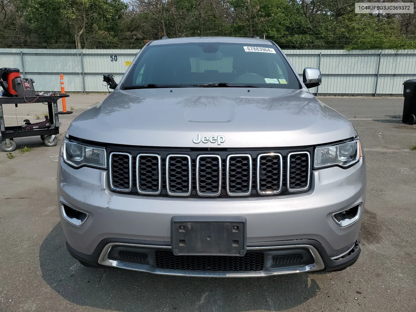 2018 Jeep Grand Cherokee Limited VIN: 1C4RJFBG3JC369372 Lot: 67883964