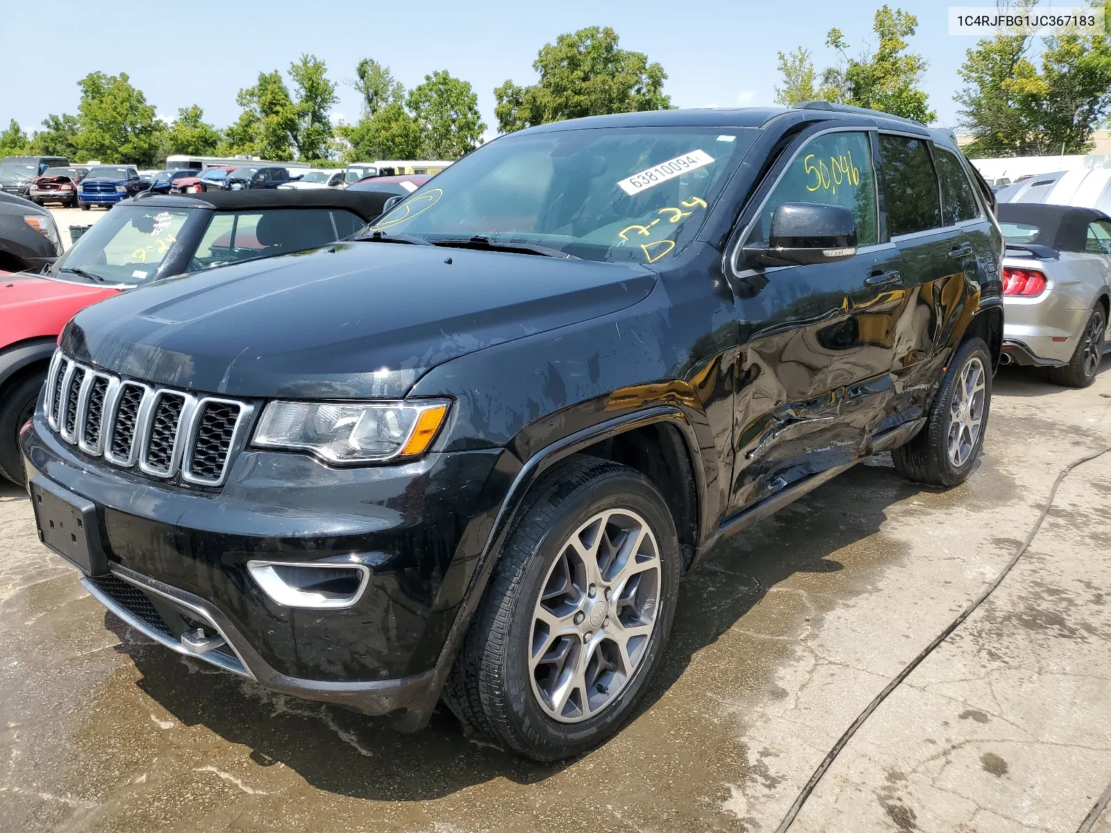 2018 Jeep Grand Cherokee Limited VIN: 1C4RJFBG1JC367183 Lot: 68069144