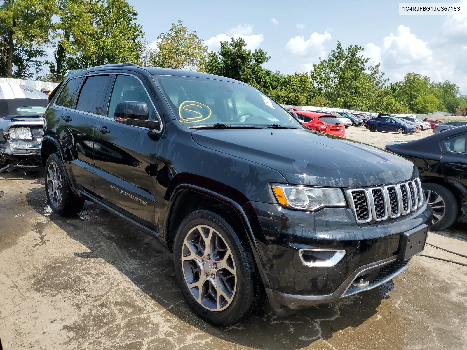 2018 Jeep Grand Cherokee Limited VIN: 1C4RJFBG1JC367183 Lot: 68069144