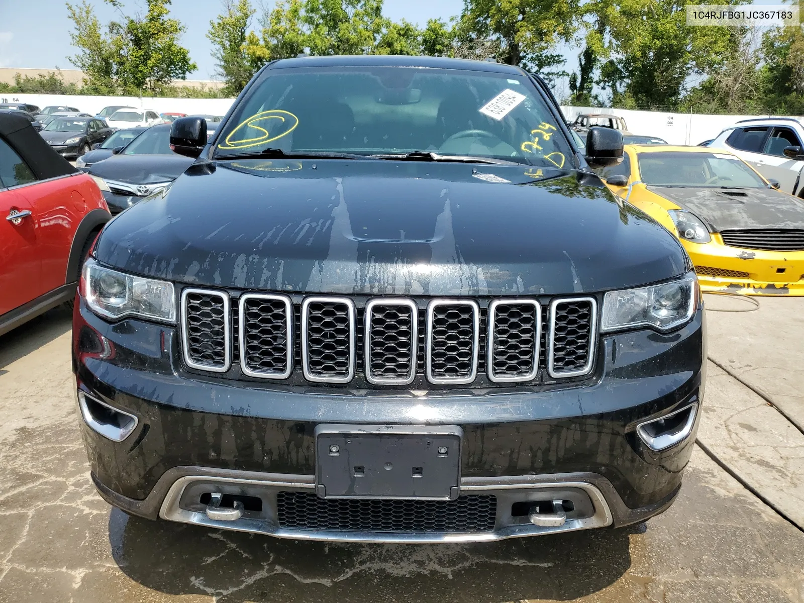 2018 Jeep Grand Cherokee Limited VIN: 1C4RJFBG1JC367183 Lot: 68069144