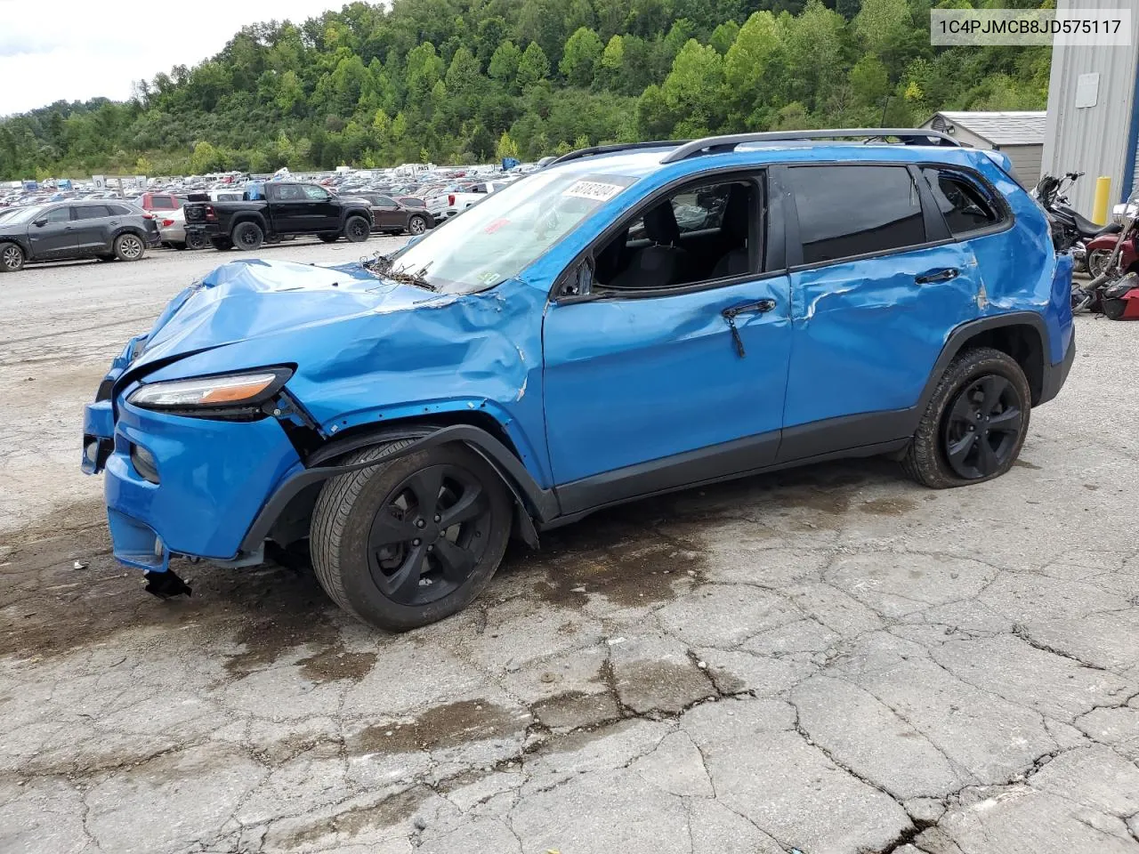 2018 Jeep Cherokee Latitude VIN: 1C4PJMCB8JD575117 Lot: 68182404