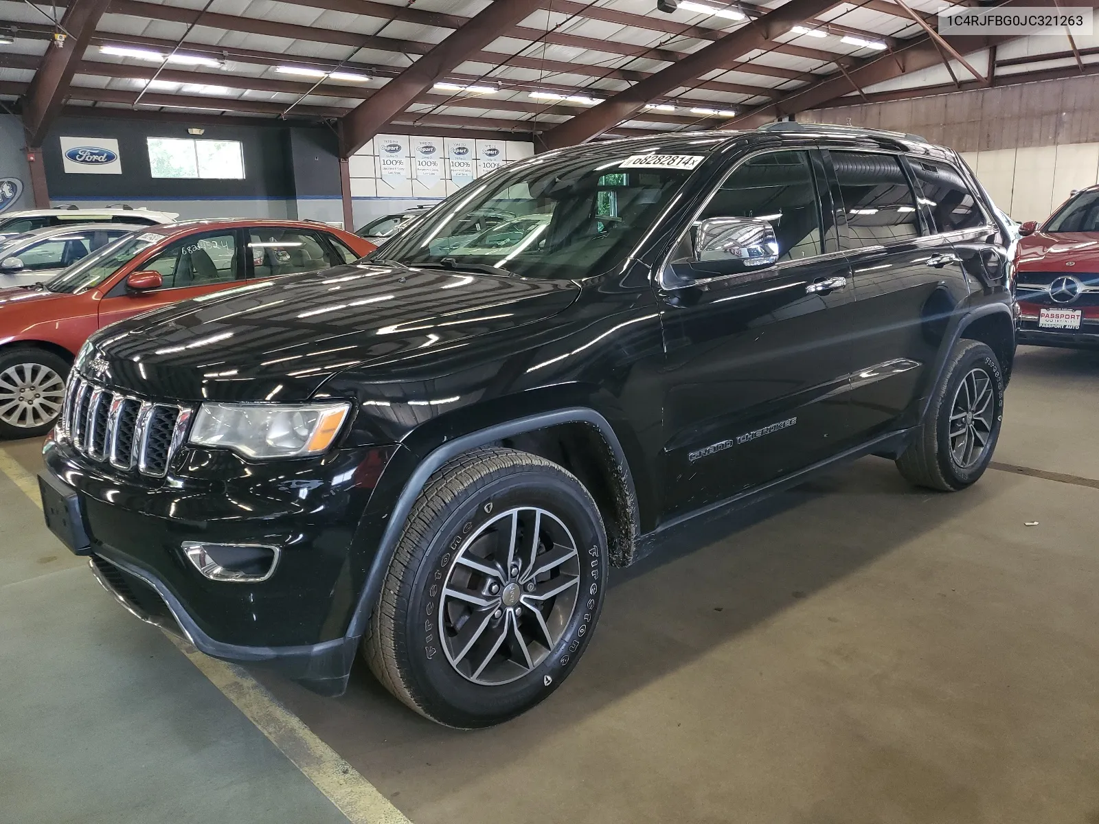 2018 Jeep Grand Cherokee Limited VIN: 1C4RJFBG0JC321263 Lot: 68282814