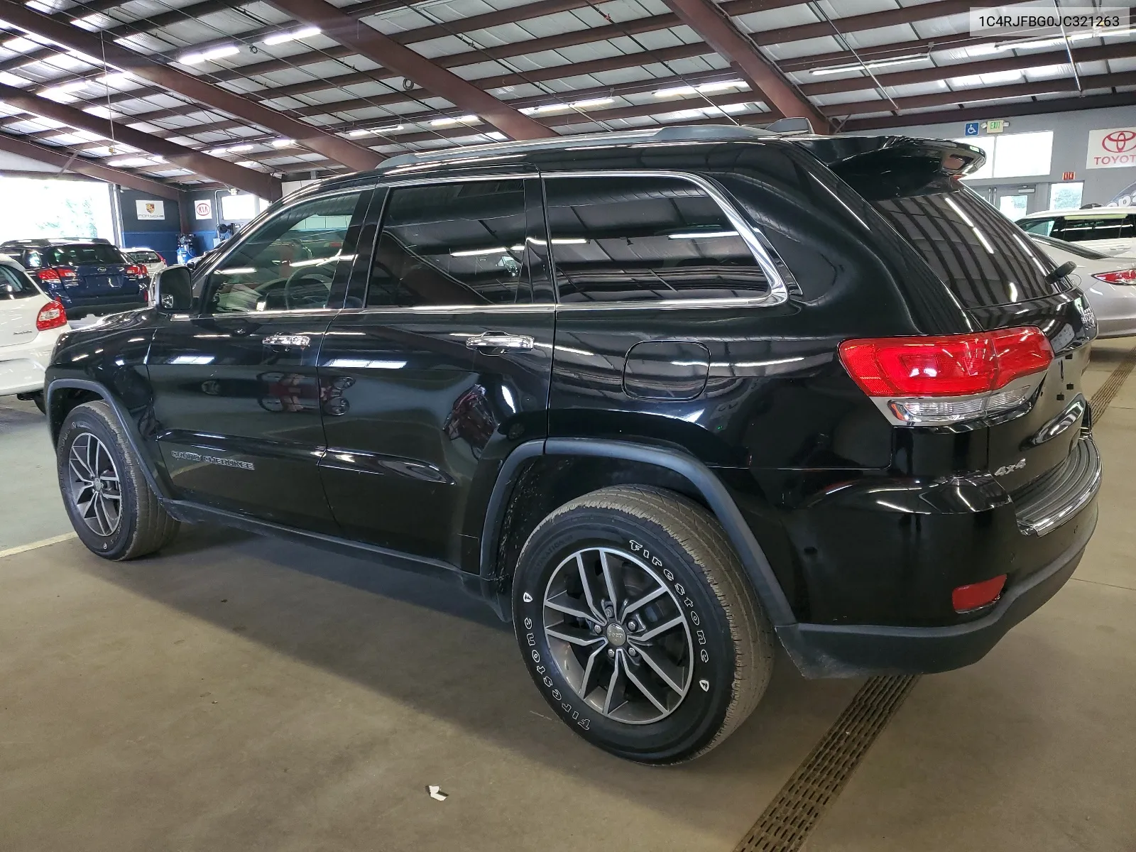 2018 Jeep Grand Cherokee Limited VIN: 1C4RJFBG0JC321263 Lot: 68282814