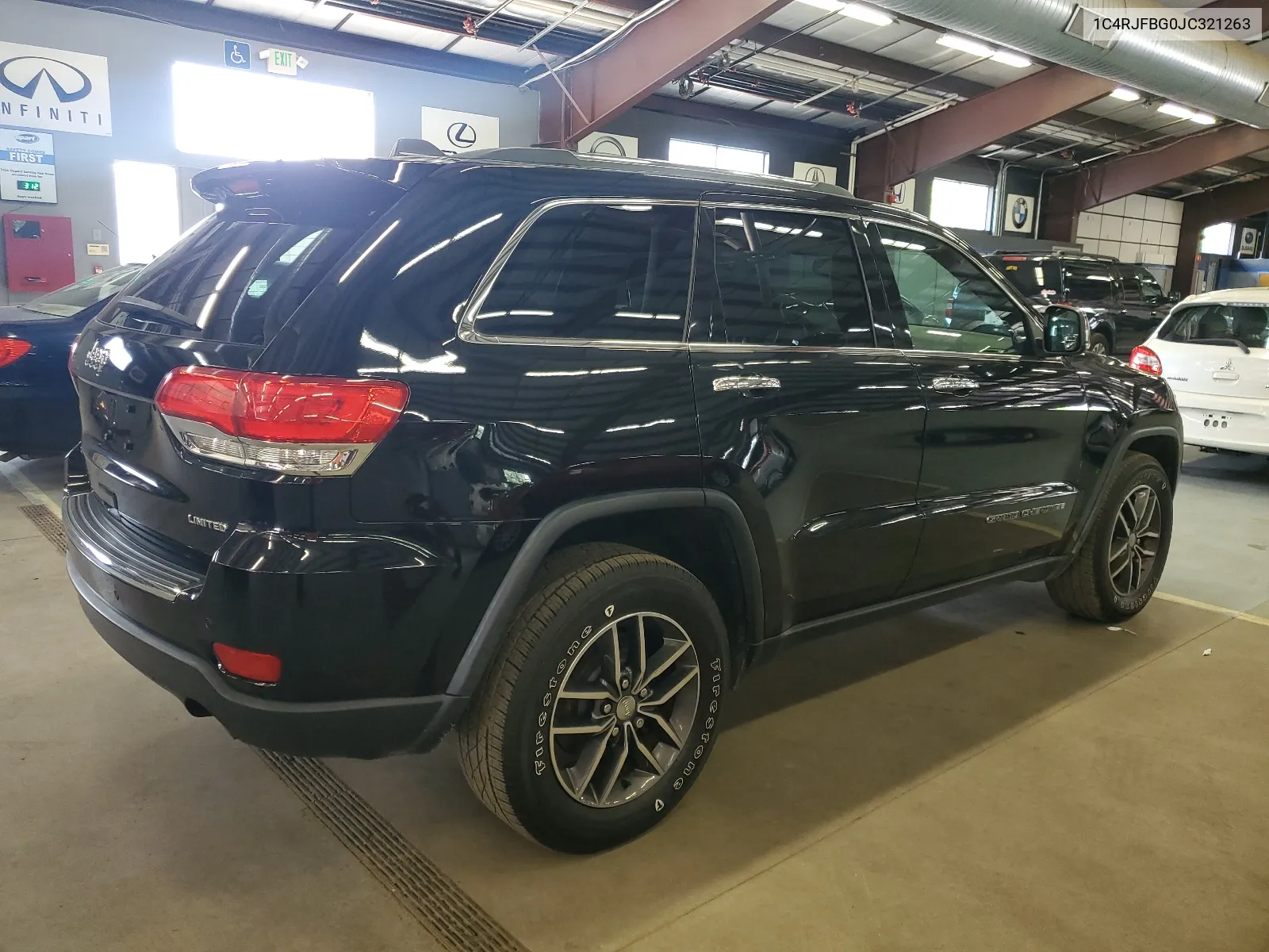 2018 Jeep Grand Cherokee Limited VIN: 1C4RJFBG0JC321263 Lot: 68282814