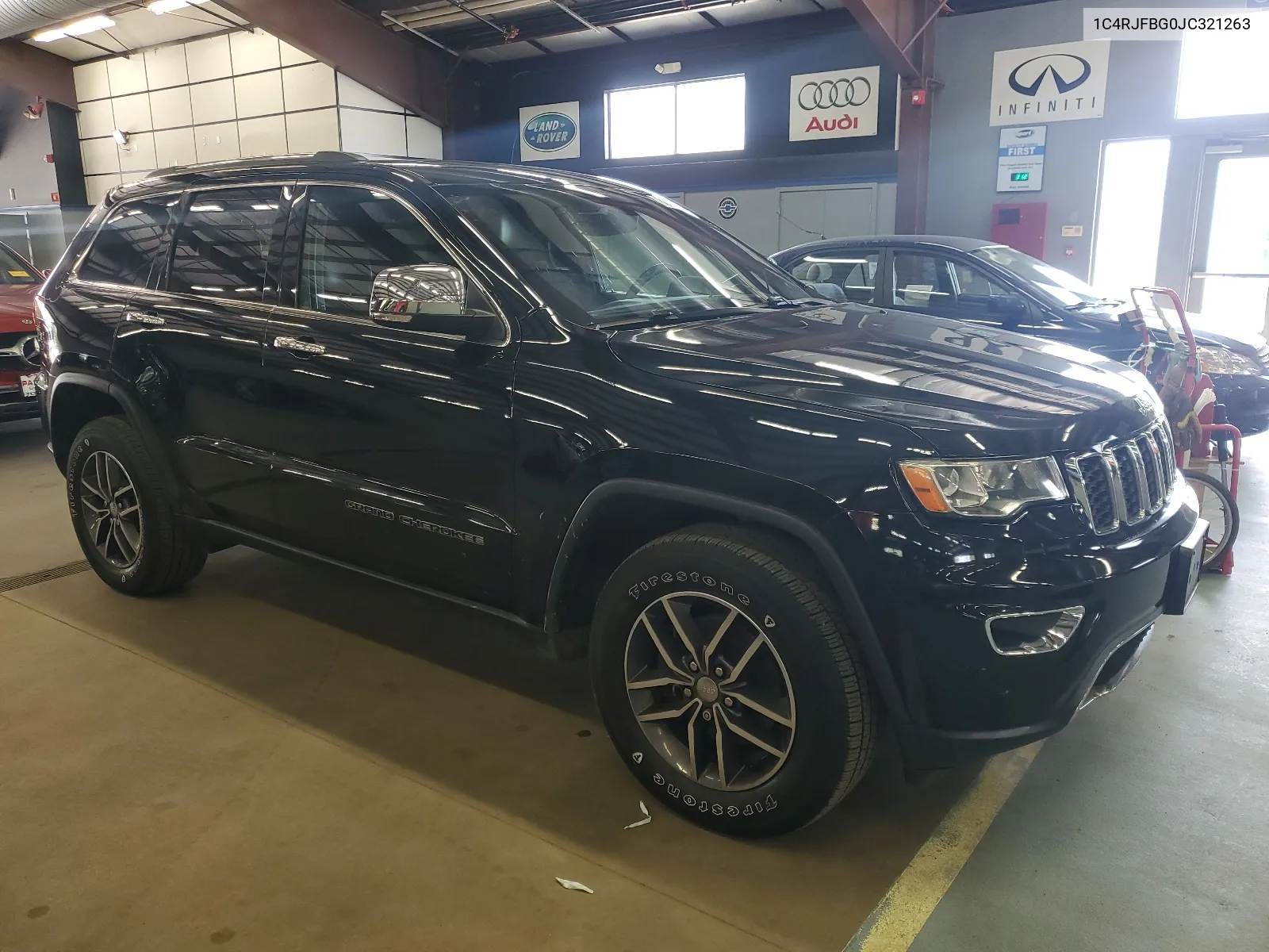 2018 Jeep Grand Cherokee Limited VIN: 1C4RJFBG0JC321263 Lot: 68282814