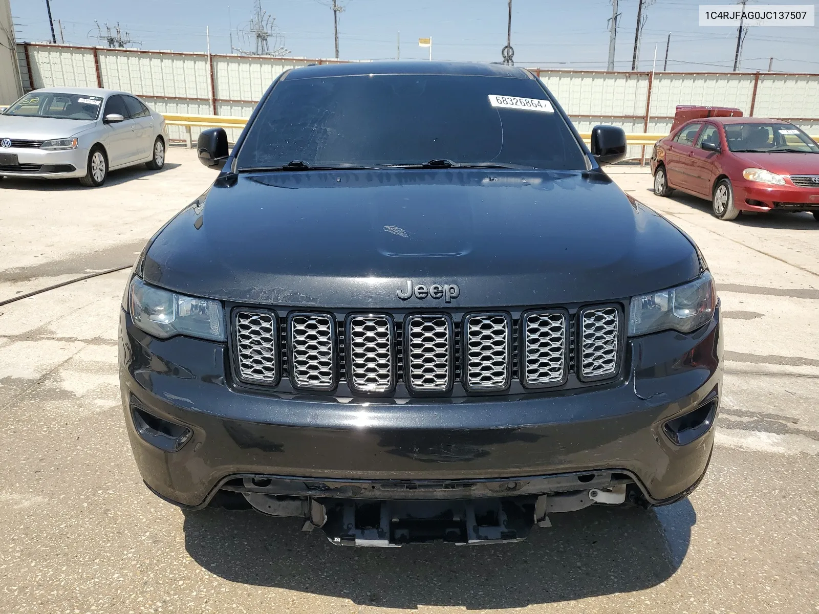 2018 Jeep Grand Cherokee Laredo VIN: 1C4RJFAG0JC137507 Lot: 68326864