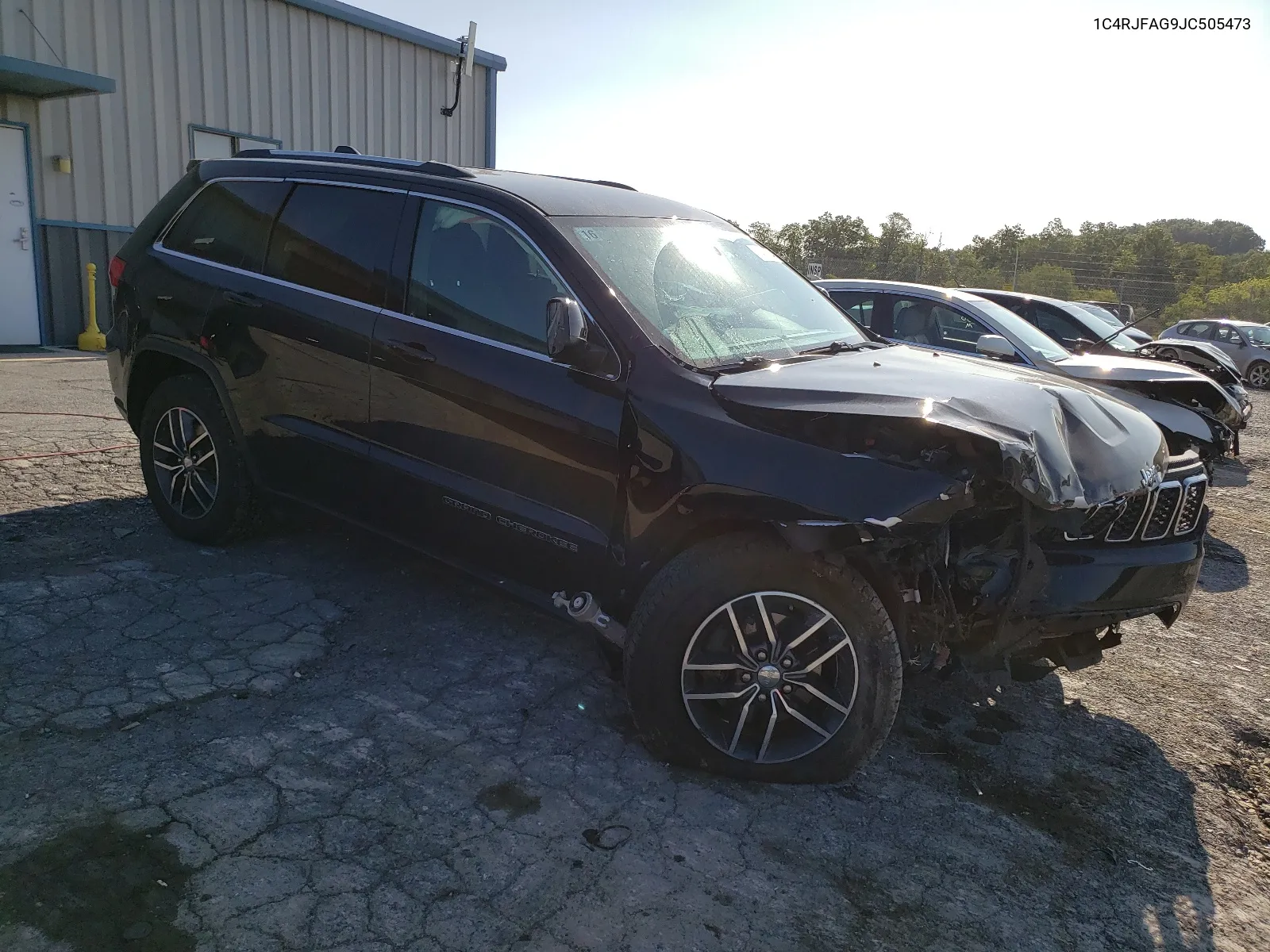 2018 Jeep Grand Cherokee Laredo VIN: 1C4RJFAG9JC505473 Lot: 68409684