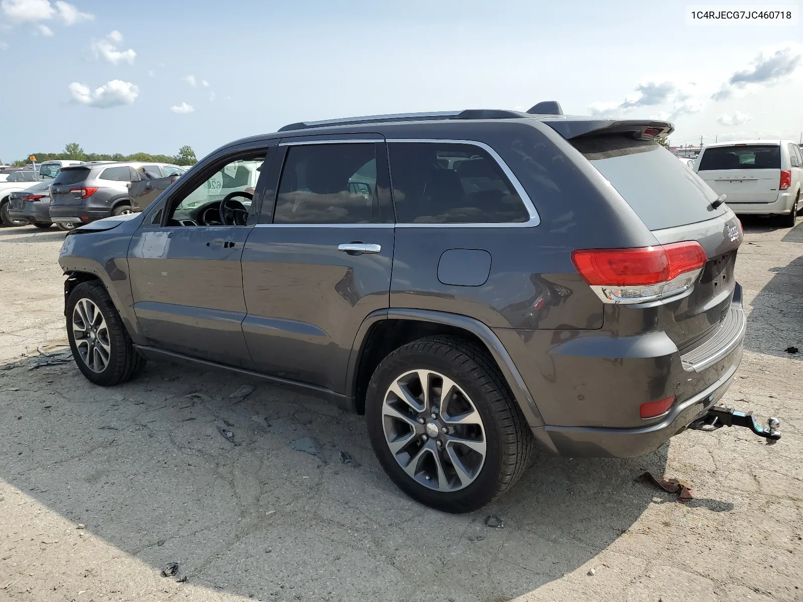 2018 Jeep Grand Cherokee Overland VIN: 1C4RJECG7JC460718 Lot: 68427164