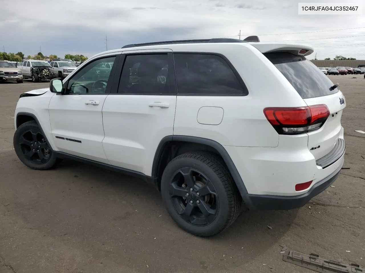 2018 Jeep Grand Cherokee Laredo VIN: 1C4RJFAG4JC352467 Lot: 68521504