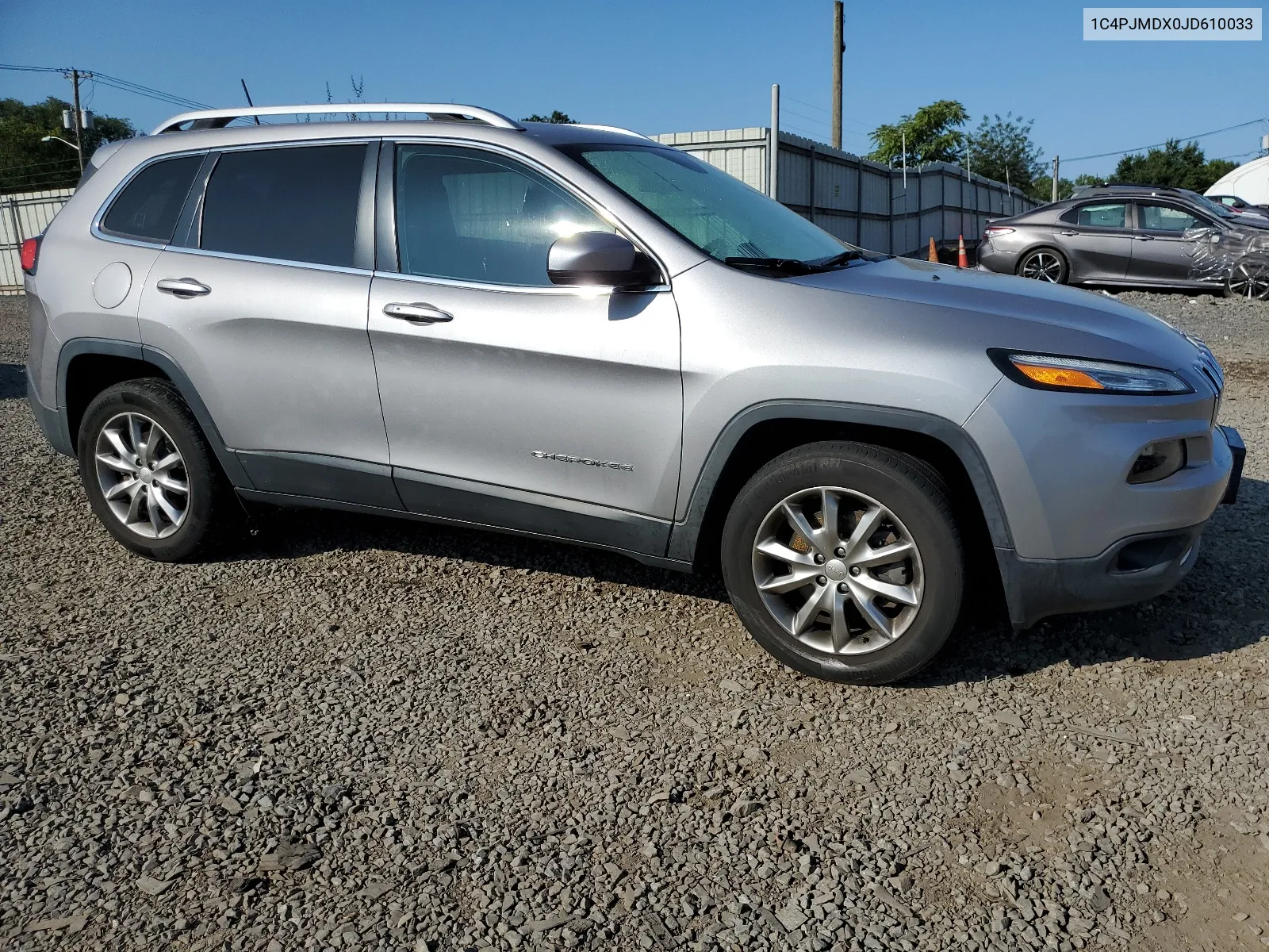 2018 Jeep Cherokee Limited VIN: 1C4PJMDX0JD610033 Lot: 68542564