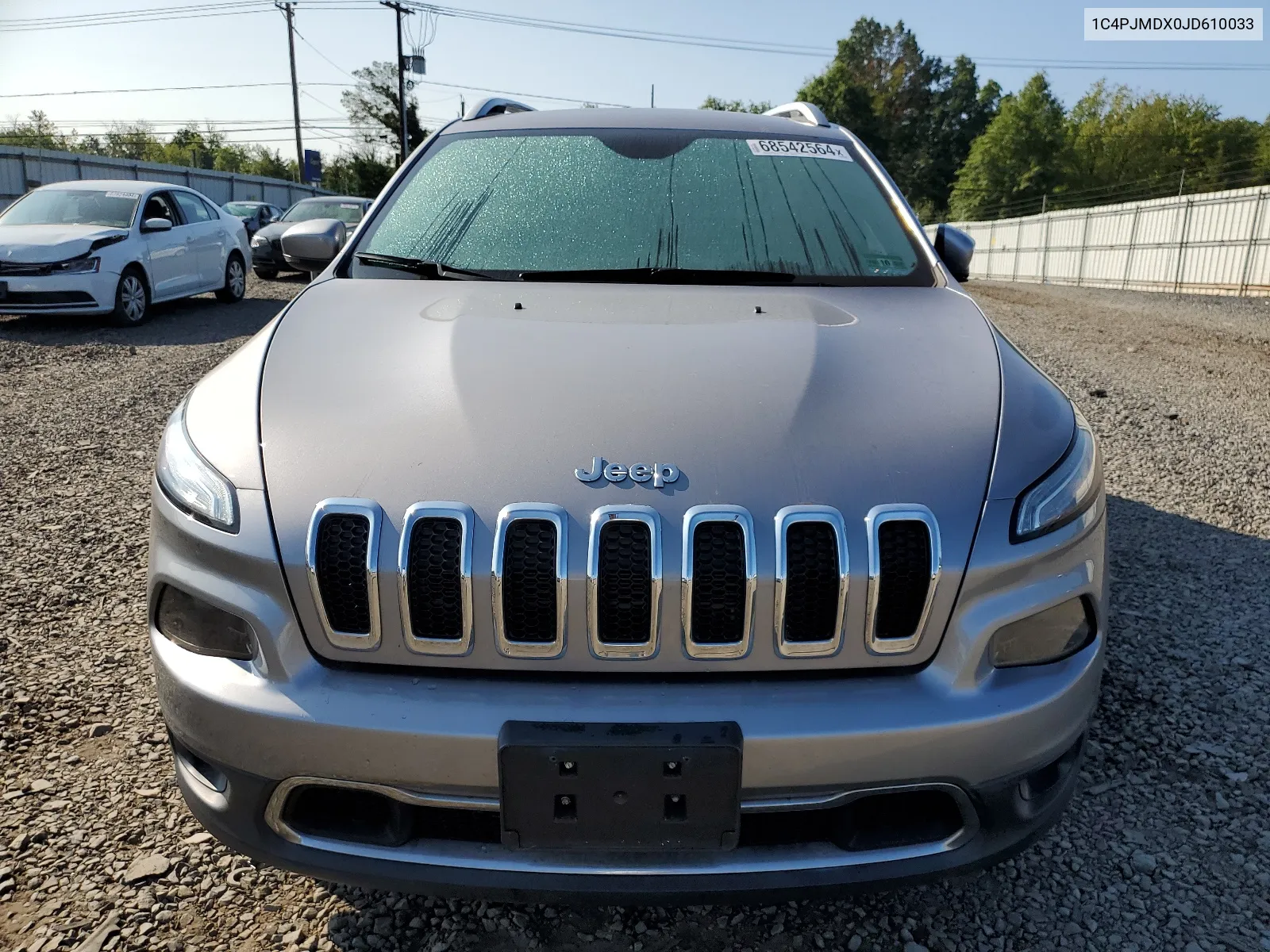 2018 Jeep Cherokee Limited VIN: 1C4PJMDX0JD610033 Lot: 68542564