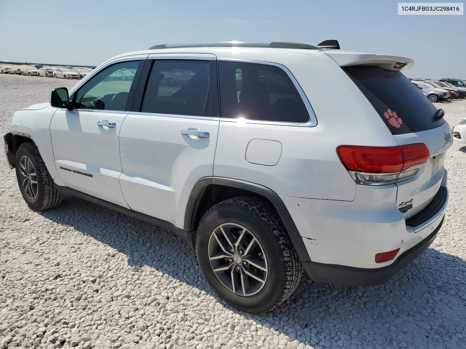 2018 Jeep Grand Cherokee Limited VIN: 1C4RJFBG3JC298416 Lot: 68567054