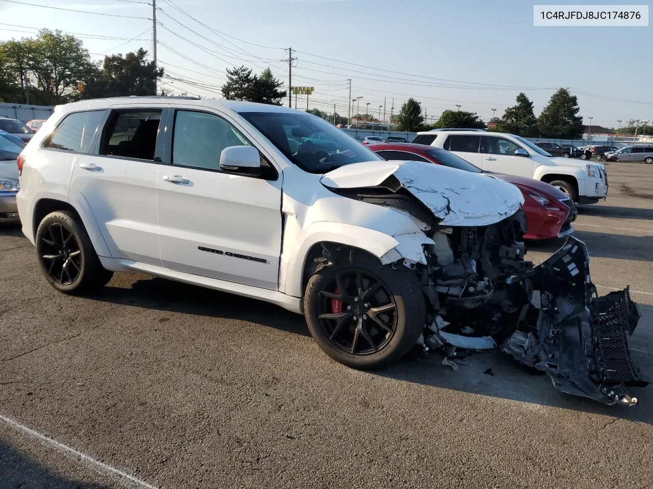 2018 Jeep Grand Cherokee Srt-8 VIN: 1C4RJFDJ8JC174876 Lot: 68631664