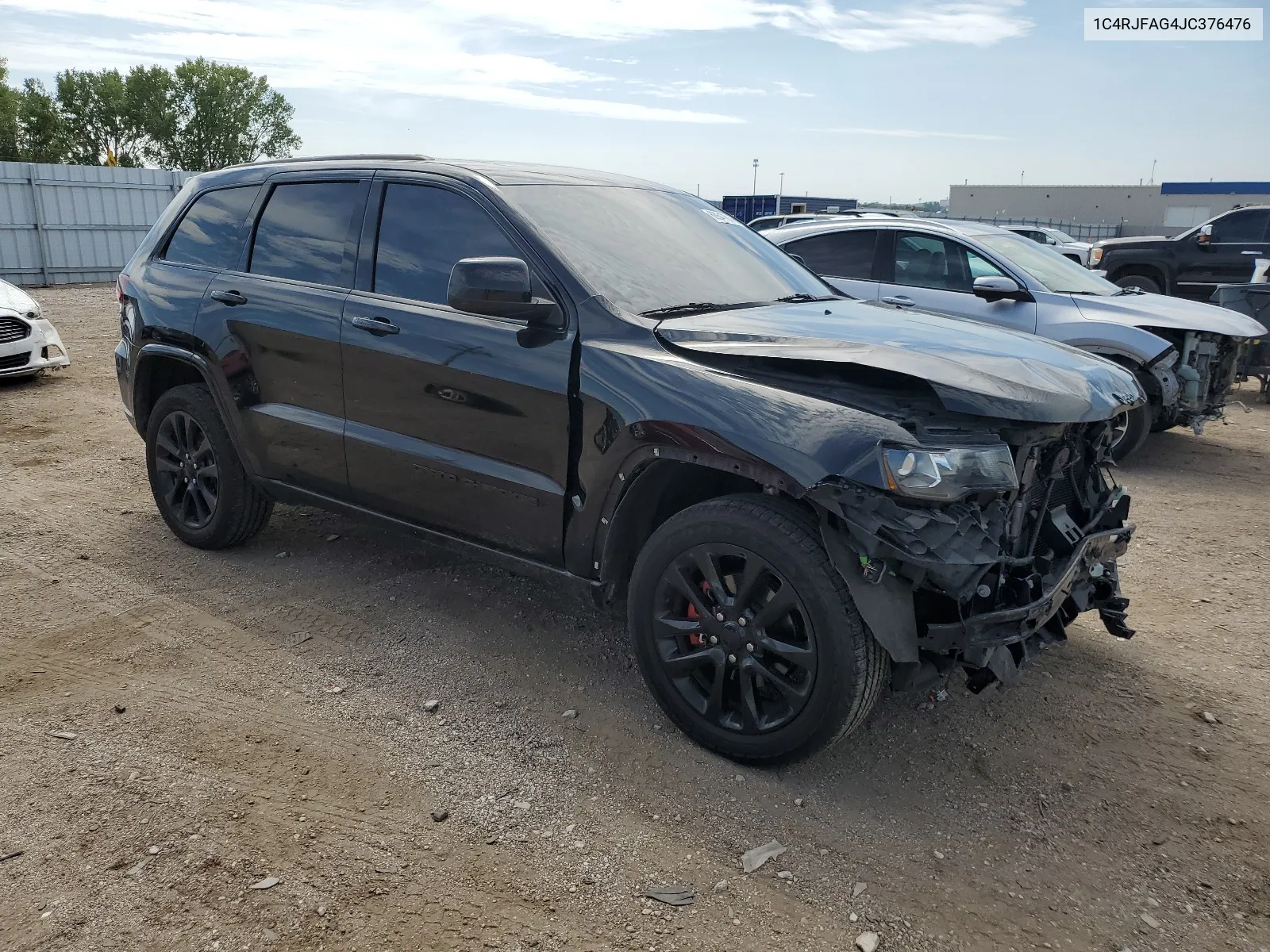 2018 Jeep Grand Cherokee Laredo VIN: 1C4RJFAG4JC376476 Lot: 68647814