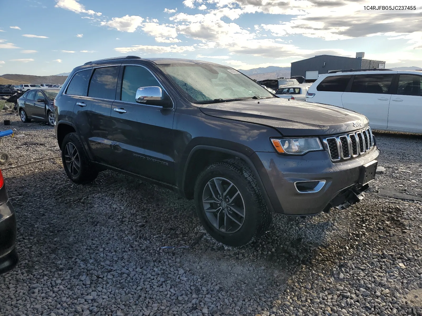 2018 Jeep Grand Cherokee Limited VIN: 1C4RJFBG5JC237455 Lot: 68809224