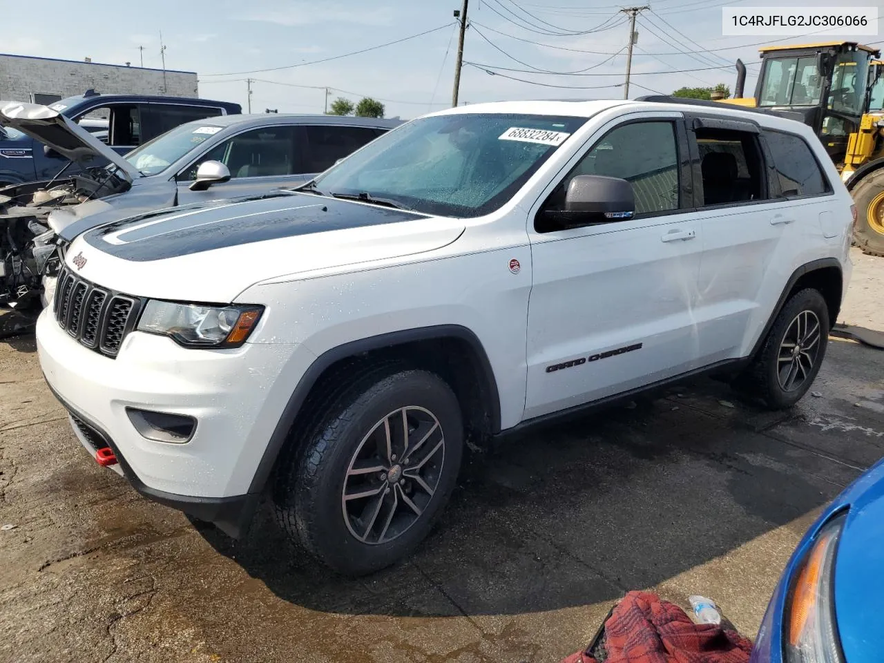 2018 Jeep Grand Cherokee Trailhawk VIN: 1C4RJFLG2JC306066 Lot: 68832284