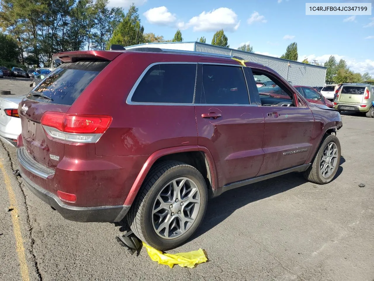 2018 Jeep Grand Cherokee Limited VIN: 1C4RJFBG4JC347199 Lot: 68919714