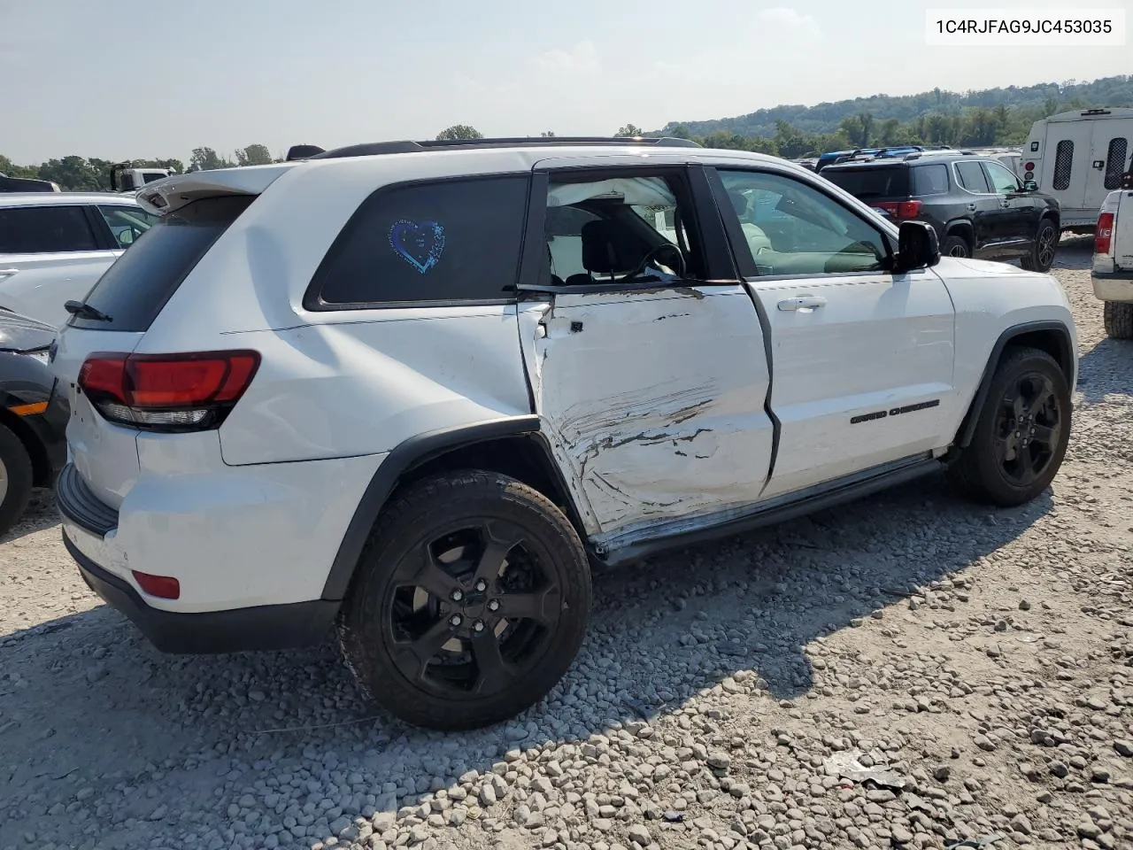 2018 Jeep Grand Cherokee Laredo VIN: 1C4RJFAG9JC453035 Lot: 68941684