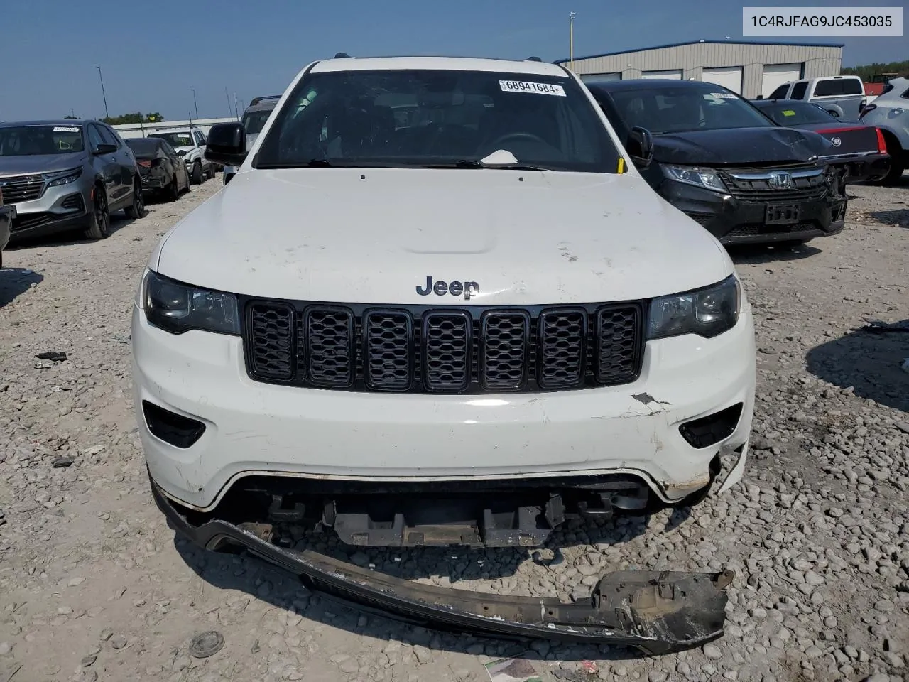 2018 Jeep Grand Cherokee Laredo VIN: 1C4RJFAG9JC453035 Lot: 68941684