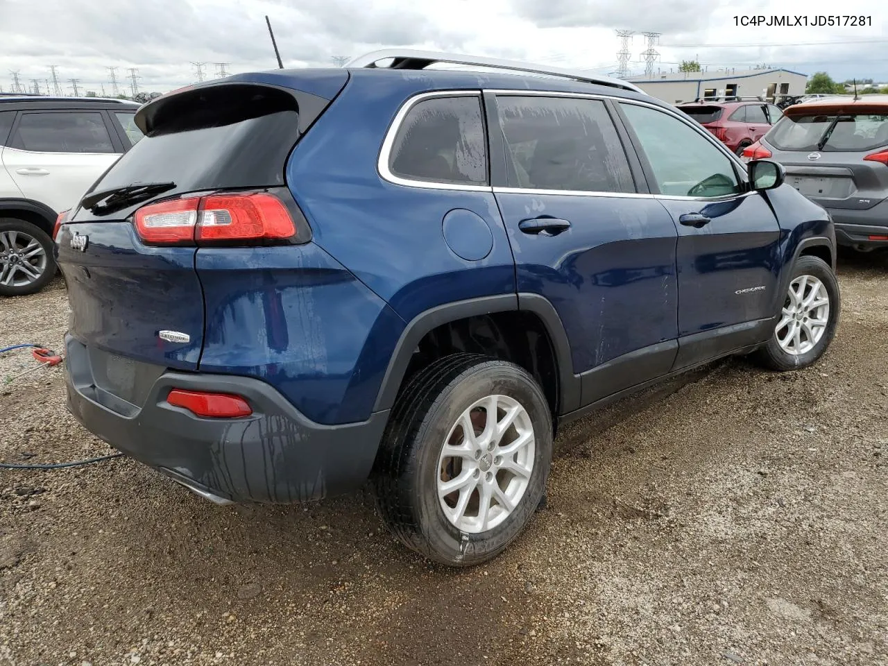 2018 Jeep Cherokee Latitude Plus VIN: 1C4PJMLX1JD517281 Lot: 69095914