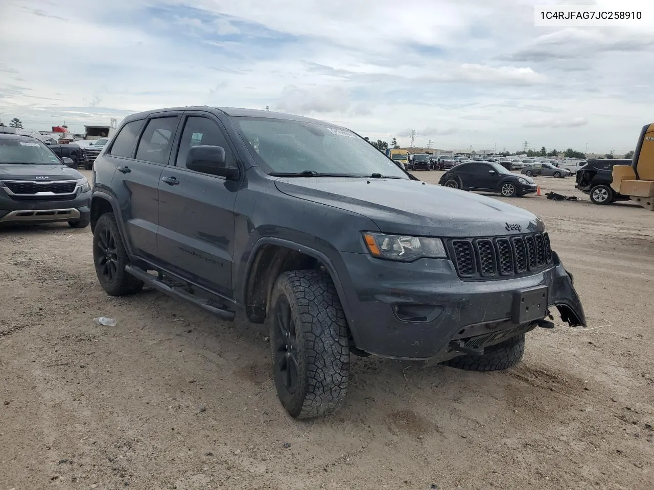 2018 Jeep Grand Cherokee Laredo VIN: 1C4RJFAG7JC258910 Lot: 69106664