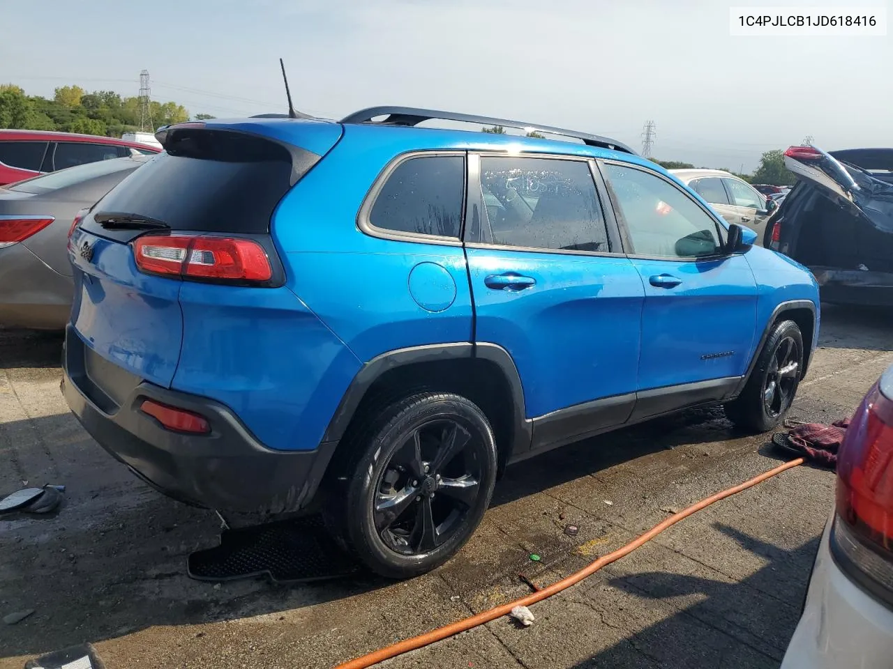 1C4PJLCB1JD618416 2018 Jeep Cherokee Latitude