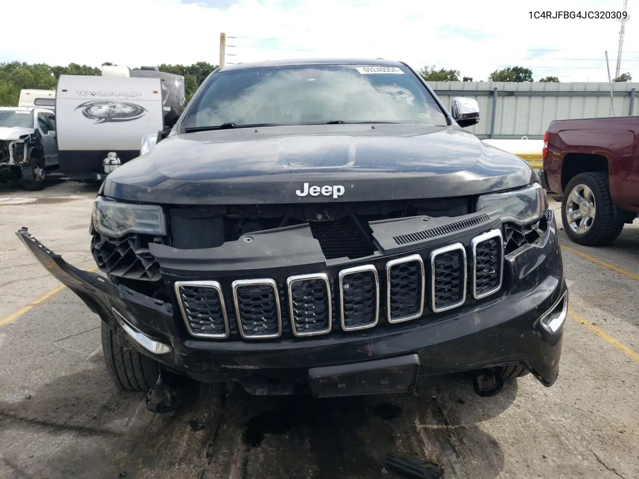 2018 Jeep Grand Cherokee Limited VIN: 1C4RJFBG4JC320309 Lot: 69240554