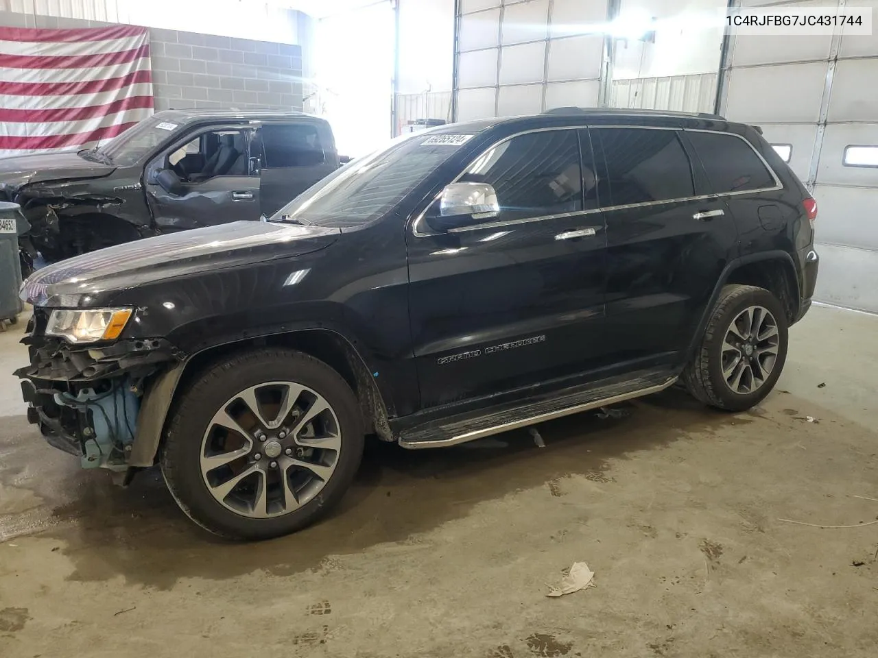 2018 Jeep Grand Cherokee Limited VIN: 1C4RJFBG7JC431744 Lot: 69265124