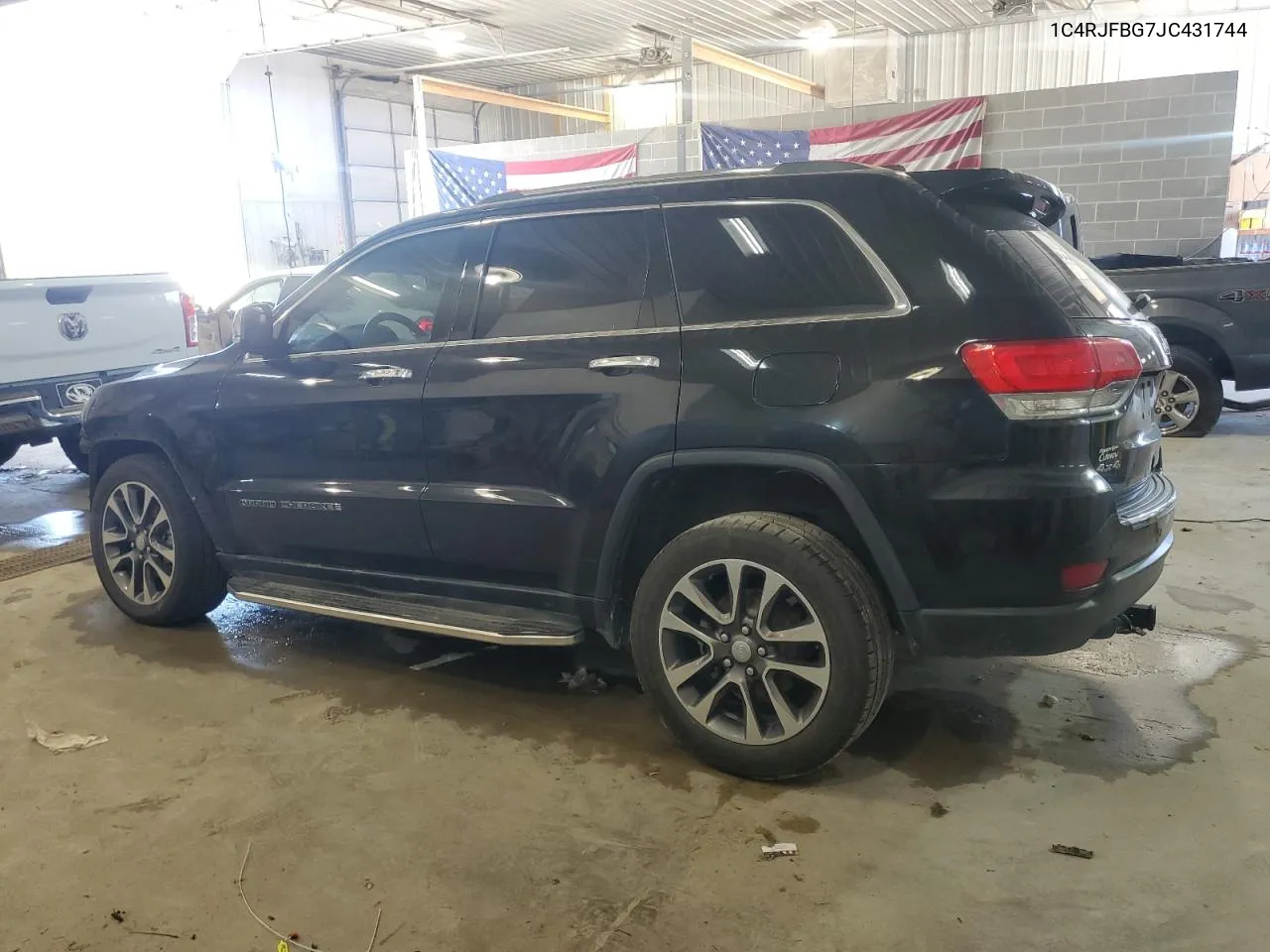 2018 Jeep Grand Cherokee Limited VIN: 1C4RJFBG7JC431744 Lot: 69265124