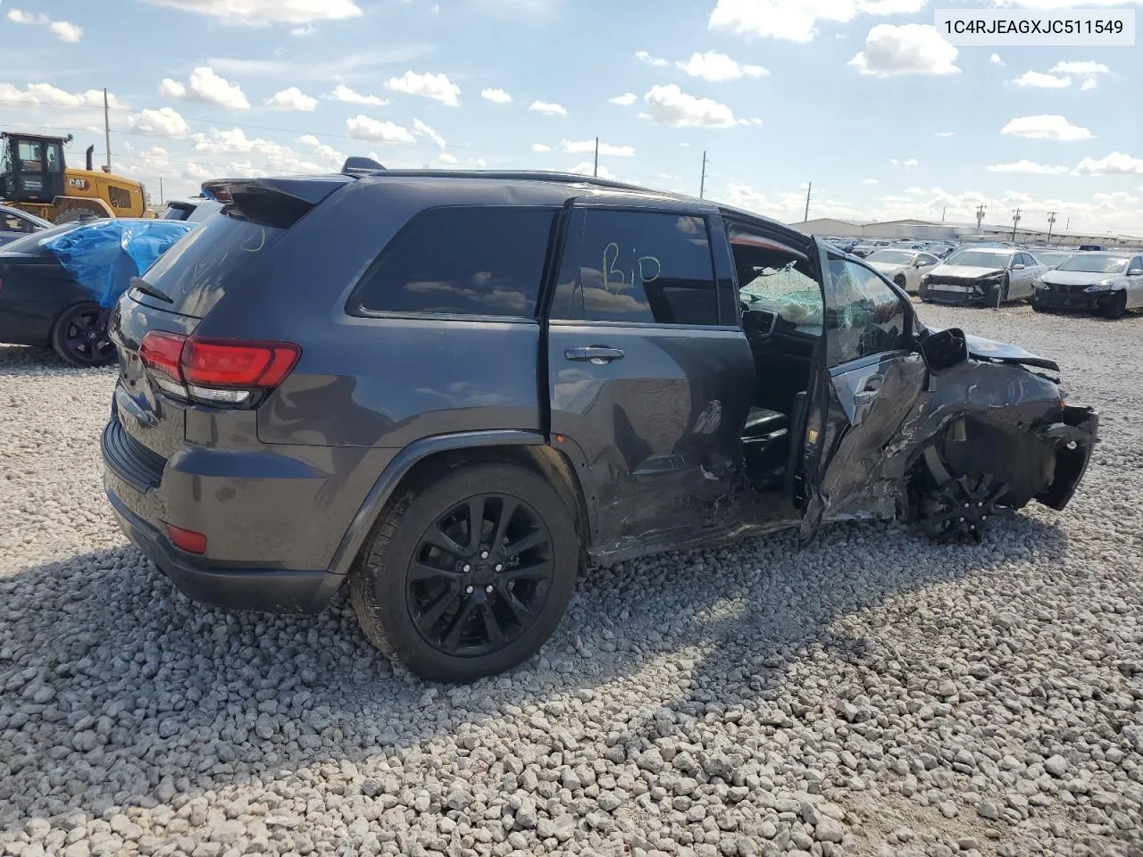 2018 Jeep Grand Cherokee Laredo VIN: 1C4RJEAGXJC511549 Lot: 69328504