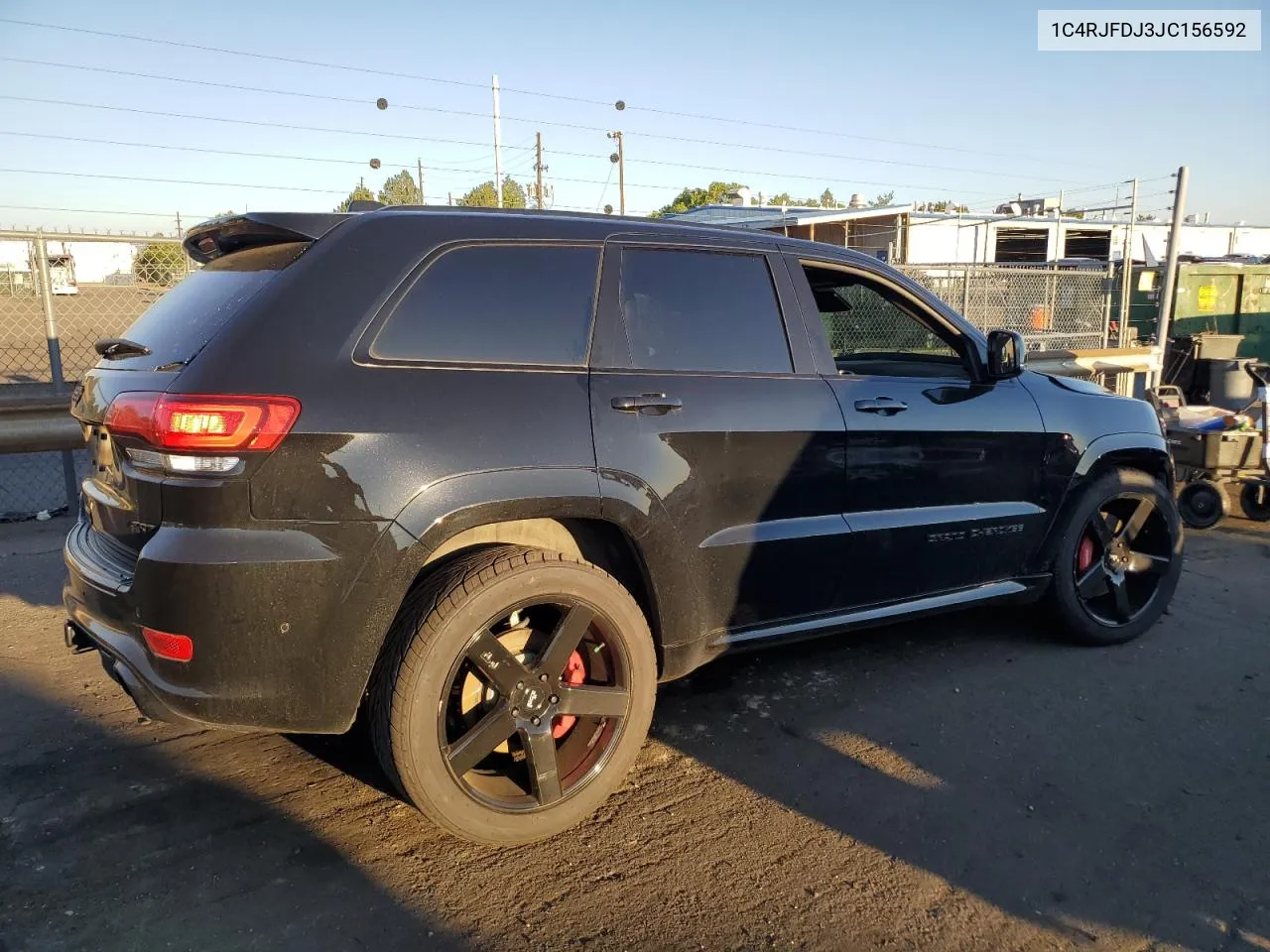 2018 Jeep Grand Cherokee Srt-8 VIN: 1C4RJFDJ3JC156592 Lot: 69440584