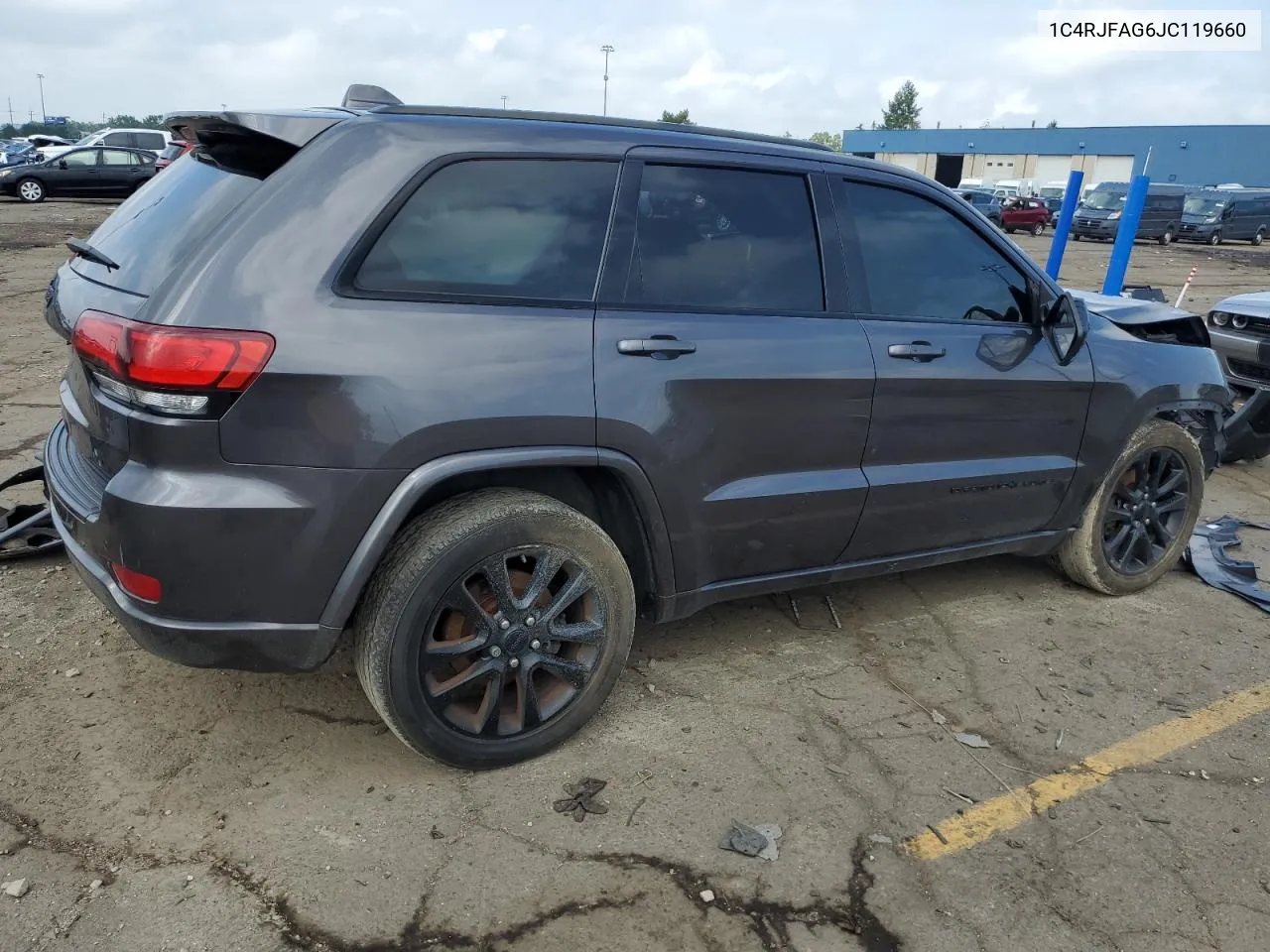 2018 Jeep Grand Cherokee Laredo VIN: 1C4RJFAG6JC119660 Lot: 69593304