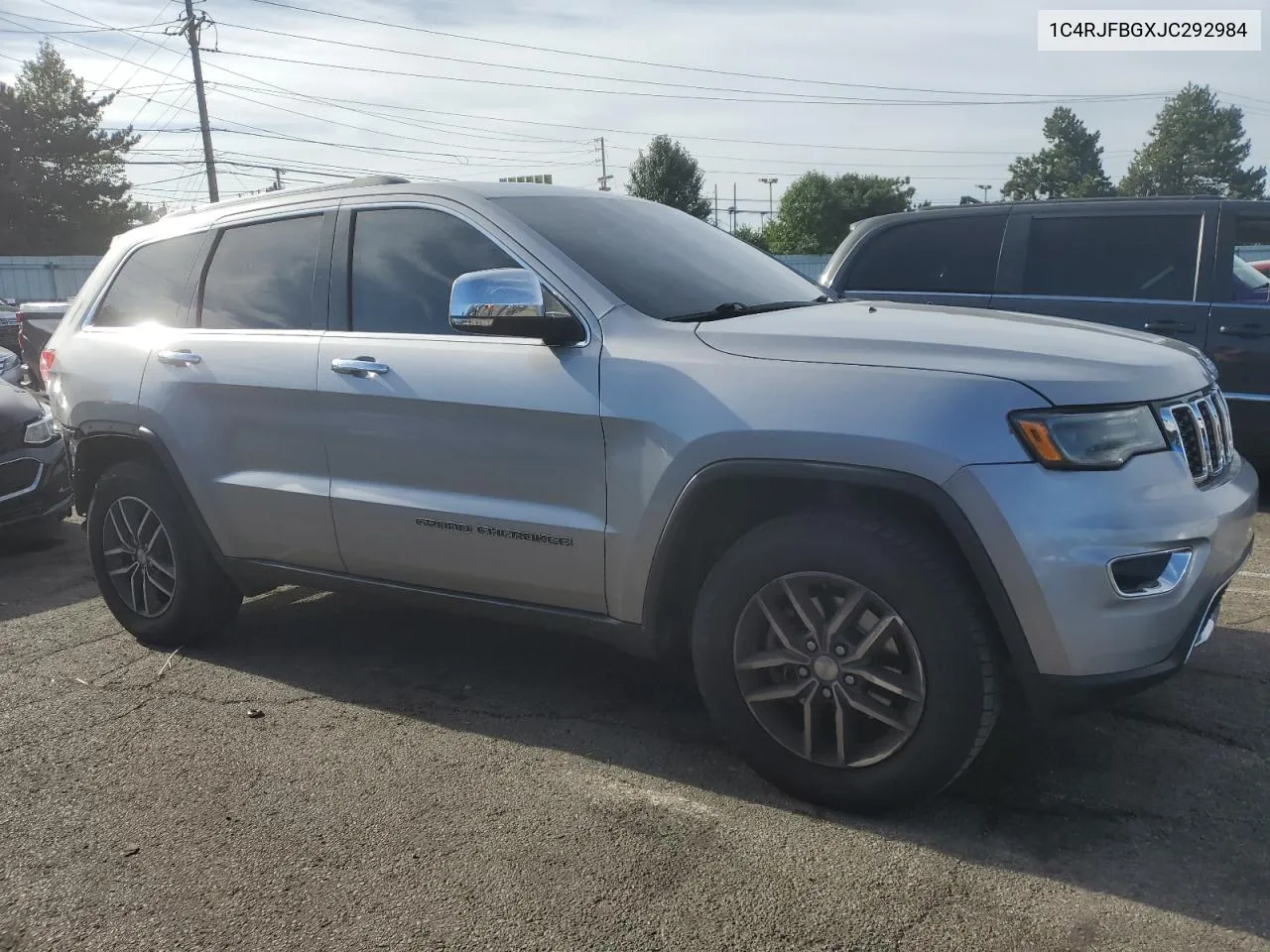 2018 Jeep Grand Cherokee Limited VIN: 1C4RJFBGXJC292984 Lot: 69615084