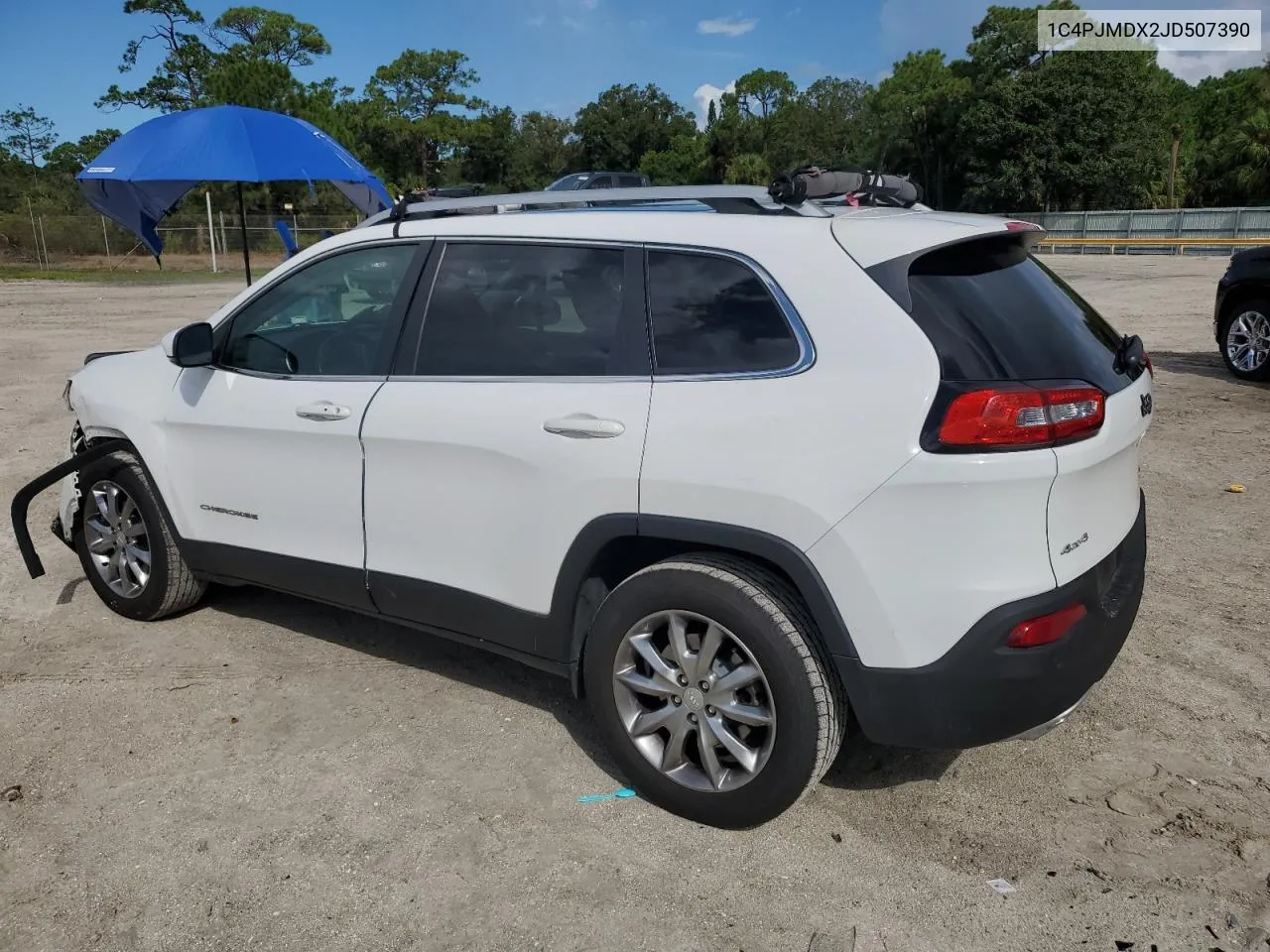 2018 Jeep Cherokee Limited VIN: 1C4PJMDX2JD507390 Lot: 69624304