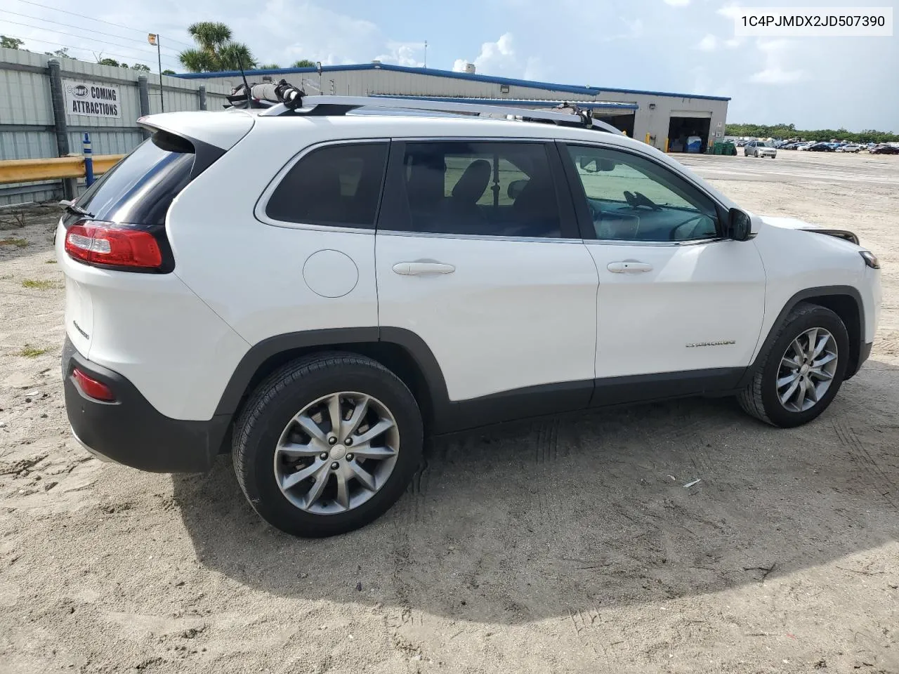 2018 Jeep Cherokee Limited VIN: 1C4PJMDX2JD507390 Lot: 69624304