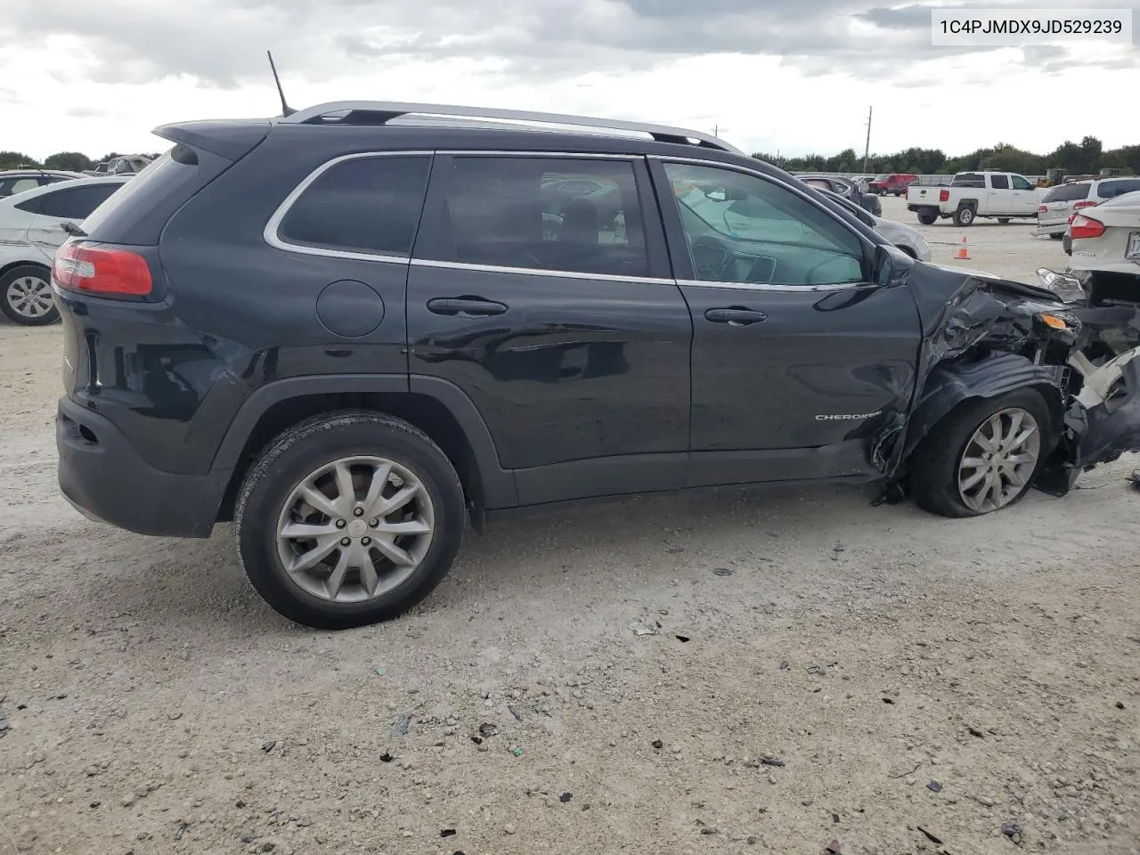 2018 Jeep Cherokee Limited VIN: 1C4PJMDX9JD529239 Lot: 69626564