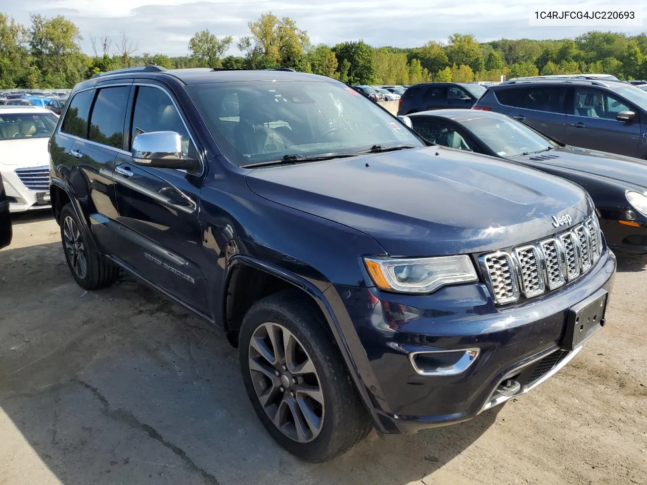 2018 Jeep Grand Cherokee Overland VIN: 1C4RJFCG4JC220693 Lot: 69711234