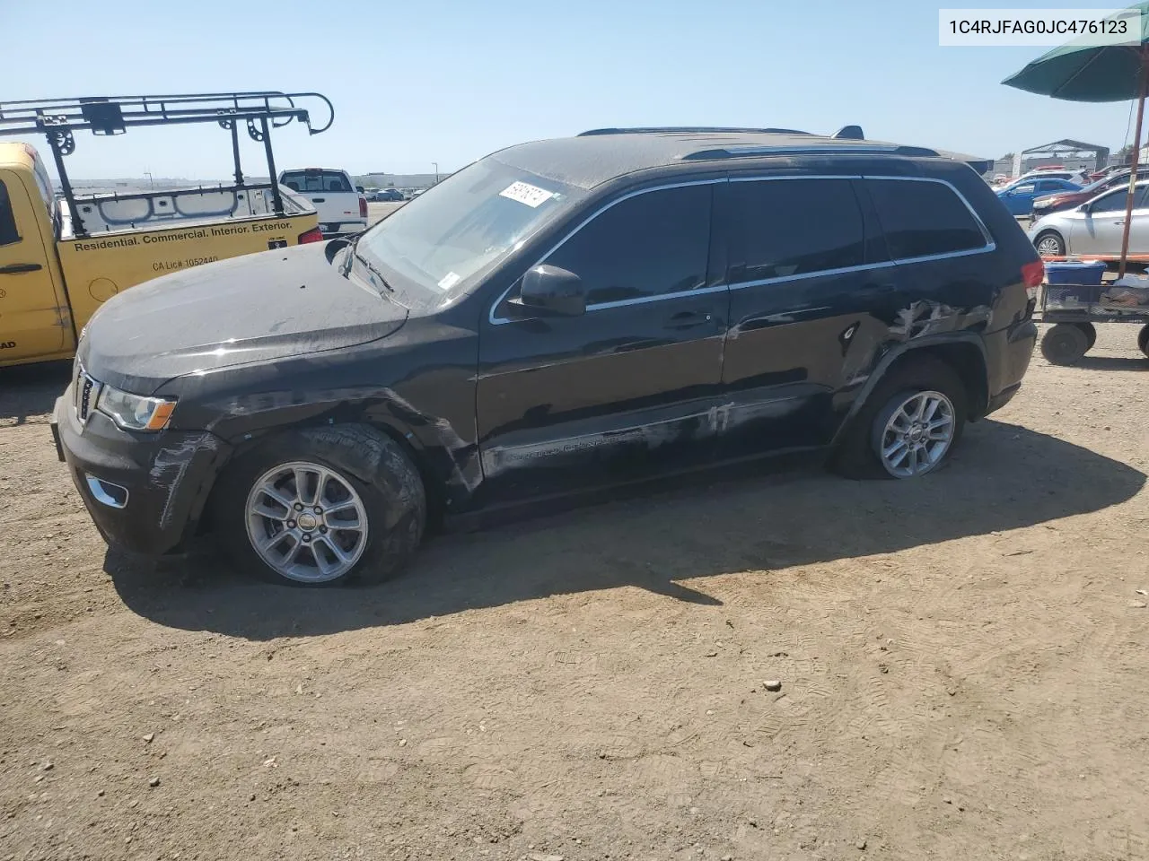 2018 Jeep Grand Cherokee Laredo VIN: 1C4RJFAG0JC476123 Lot: 69816374