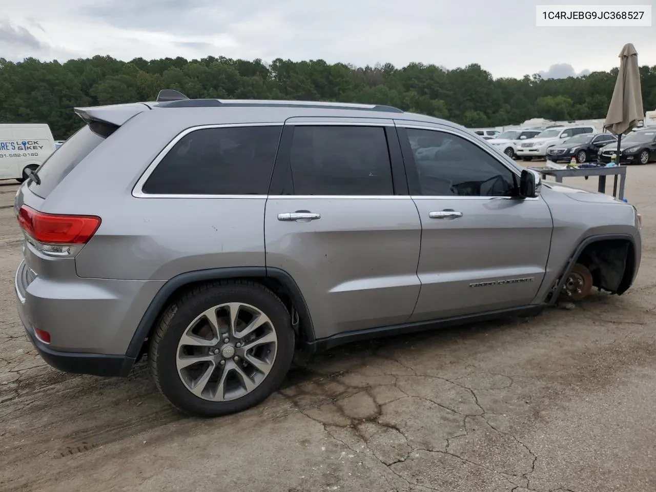 2018 Jeep Grand Cherokee Limited VIN: 1C4RJEBG9JC368527 Lot: 69845734